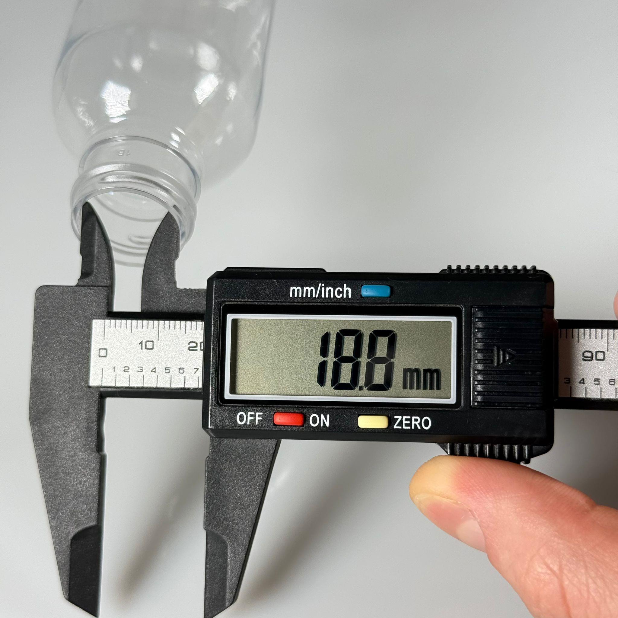 100 CC SİLİNDİR OVAL MODEL ŞEFFAF SERT PET ŞİŞE KAPAKSIZ (24 AĞIZ) - 100 ML KALIN PLASTİK ŞEFFAF ŞİŞE