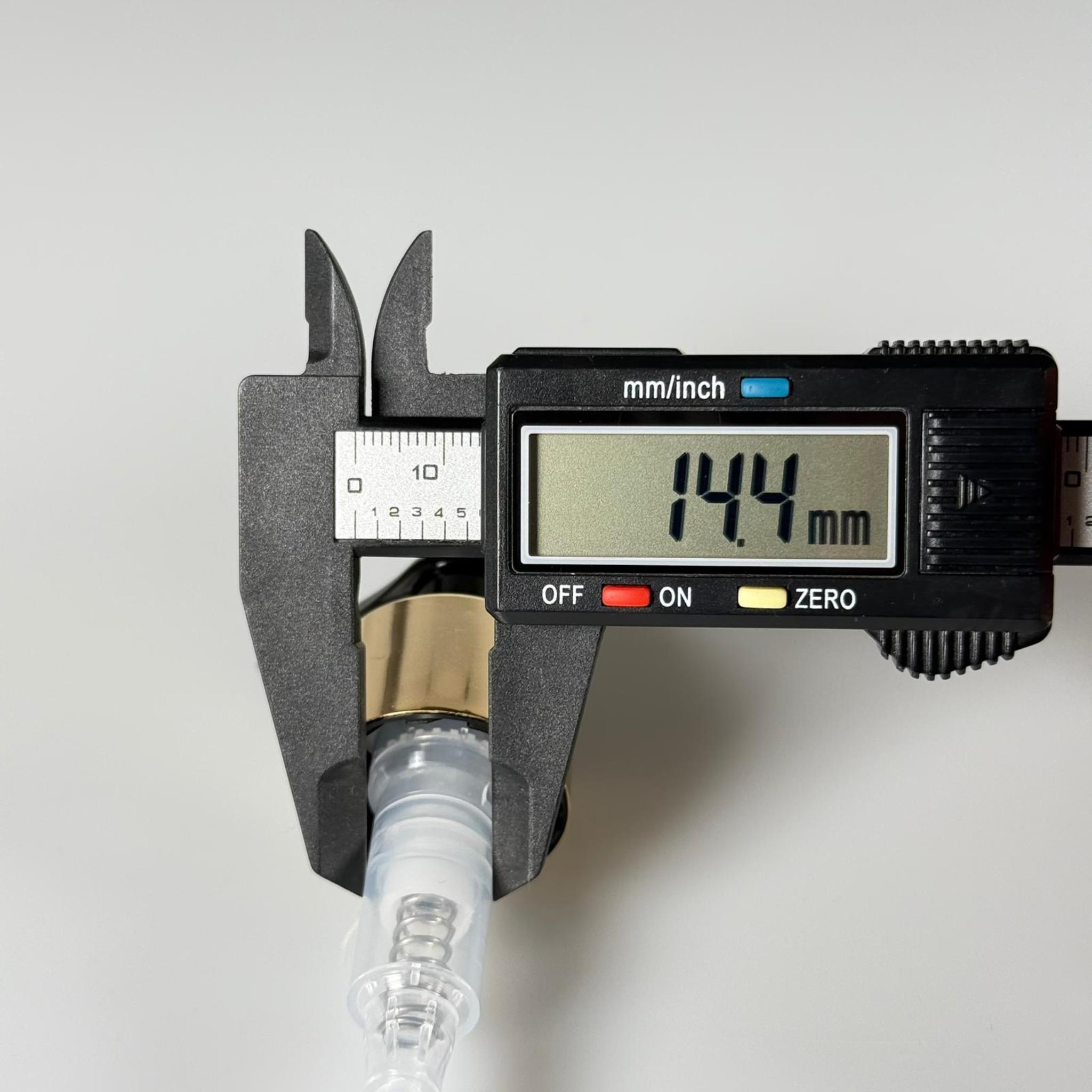 28 MM POMPA KİLİTLİ GOLD ALÜMİNYUM KAPLAMALI - SIVI SABUN POMPASI - UZUN HORTUMLU (30 CM)