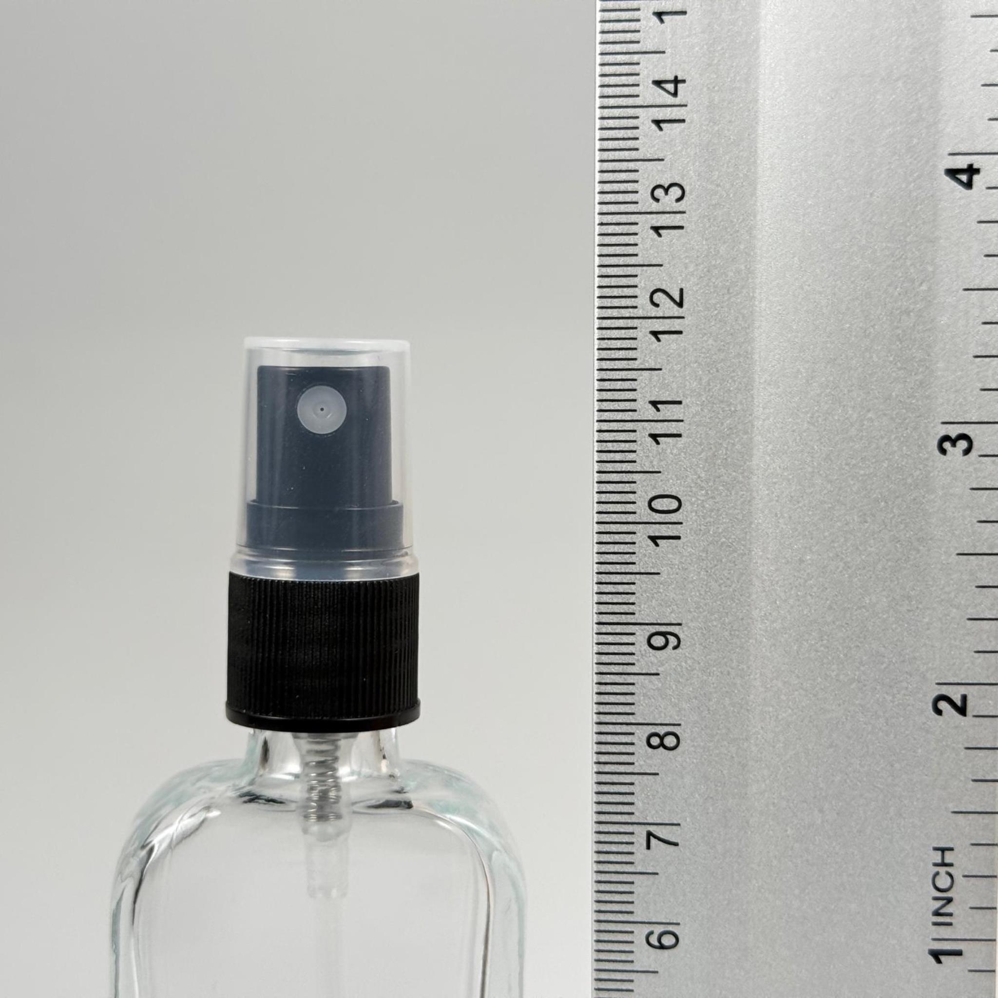 40 CC YASSI DİKDÖRTGEN CAM ŞİŞE - SİYAH SPREYLİ PARFÜM KOLONYA ŞİŞESİ TAKIM - 40 ML PRESTİJLİ ŞİŞE