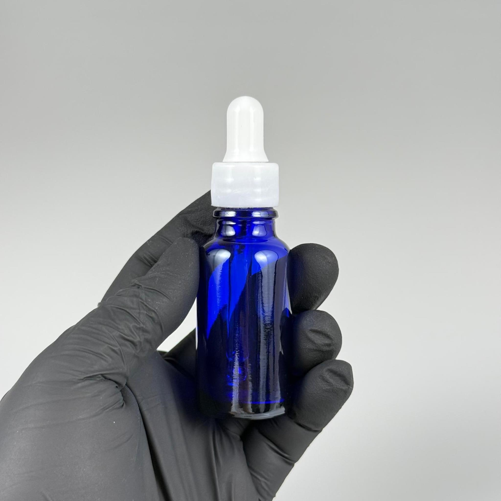 20 CC MAVİ CAM DAMLALIKLI ŞİŞE - BEYAZ EMZİK + BEYAZ DÜZ KAPAK + CAM PİPET TAKIM - 20 ML DAMLALIKLI ŞİŞE SETİ
