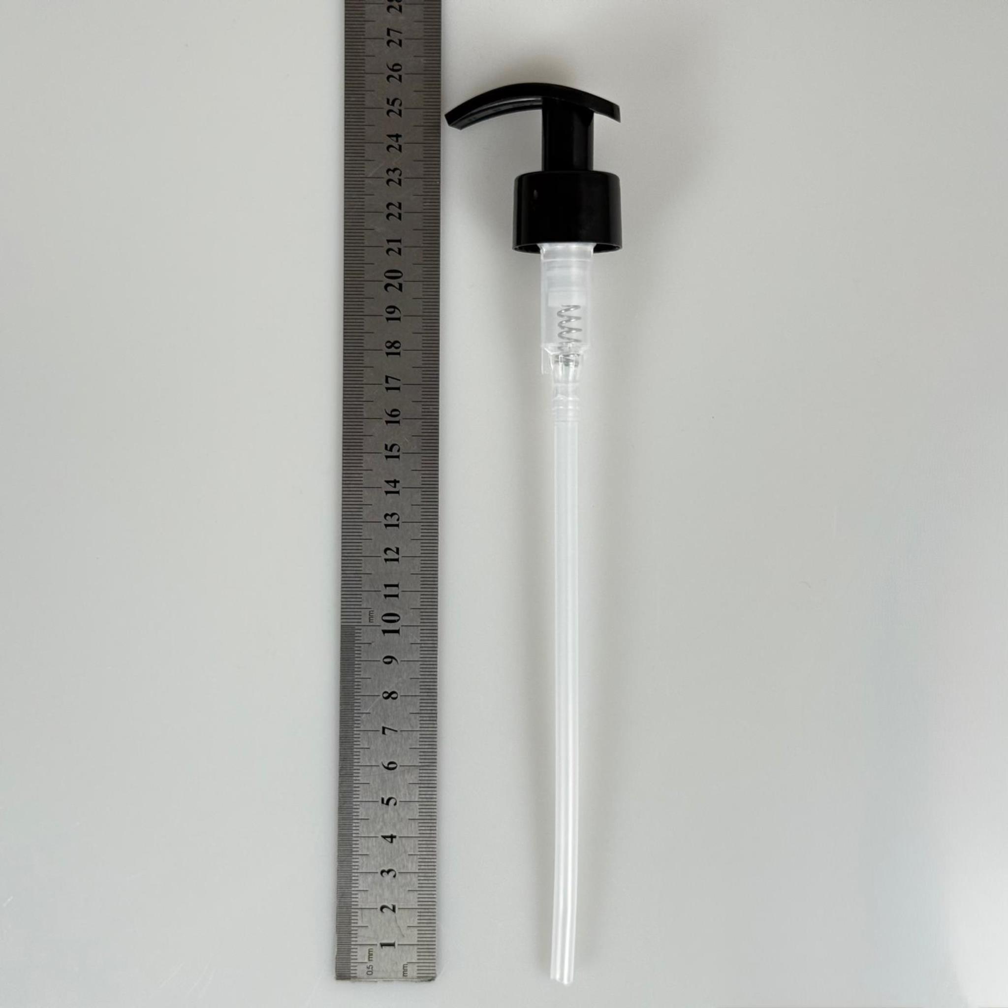 28 MM POMPA SİYAH VİDASIZ KİLİTLİ - DÜZ