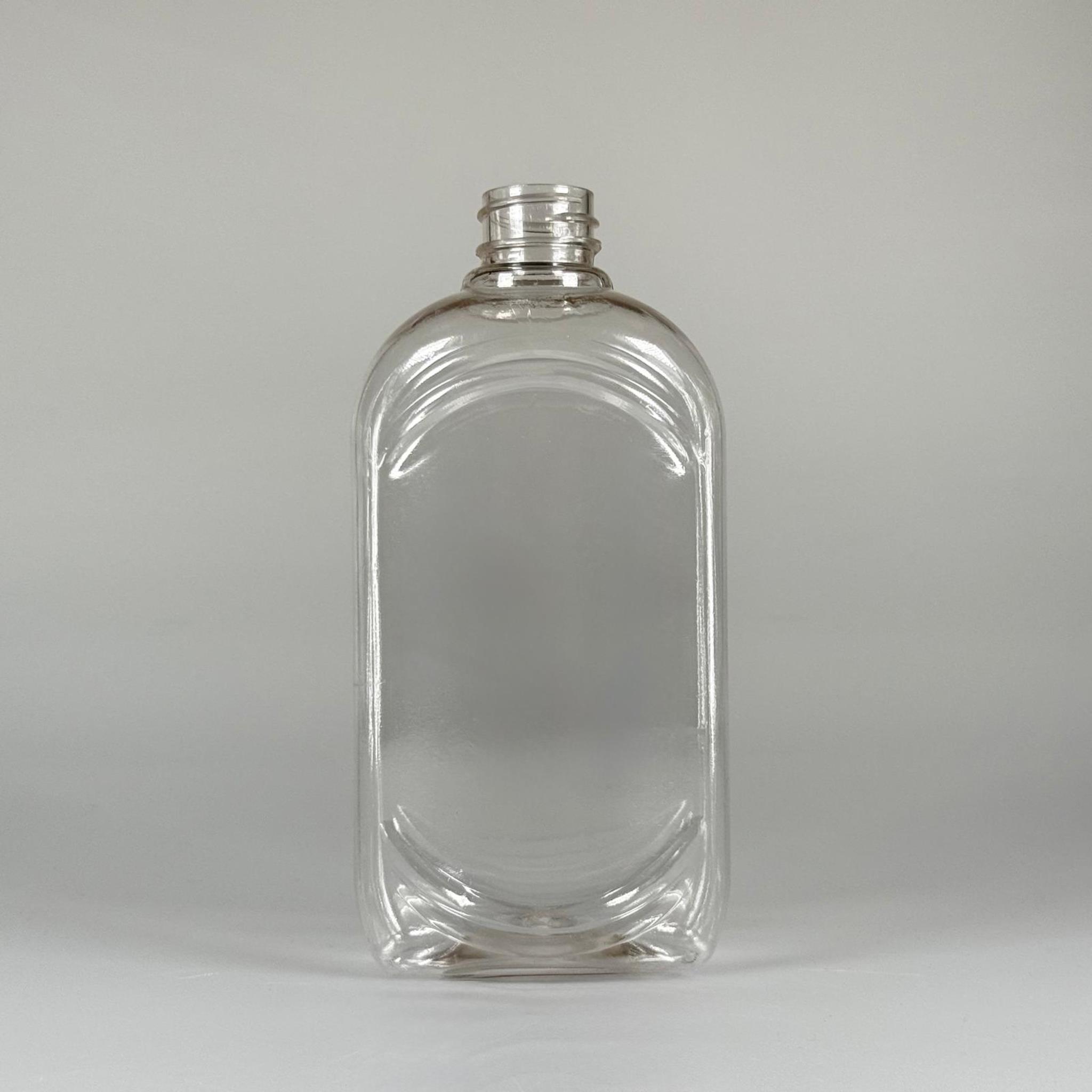 500 CC YASSI PET ŞİŞE KAPAKSIZ - 28 AĞIZ - 500 ML PET ŞİŞE