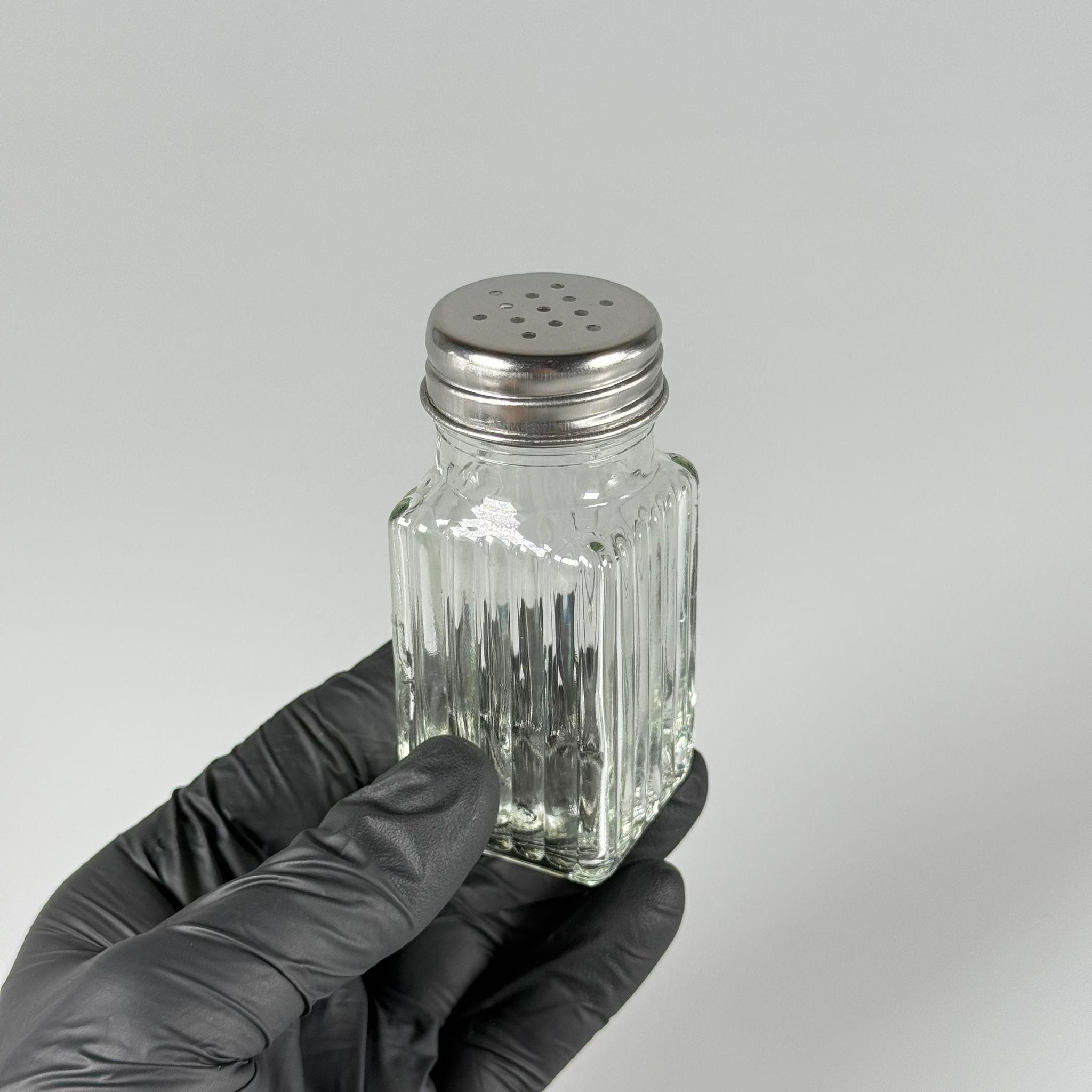 TUZLUK CAM KARE DİK ÇİZGİLİ - ÇELİK BAŞLIKLI