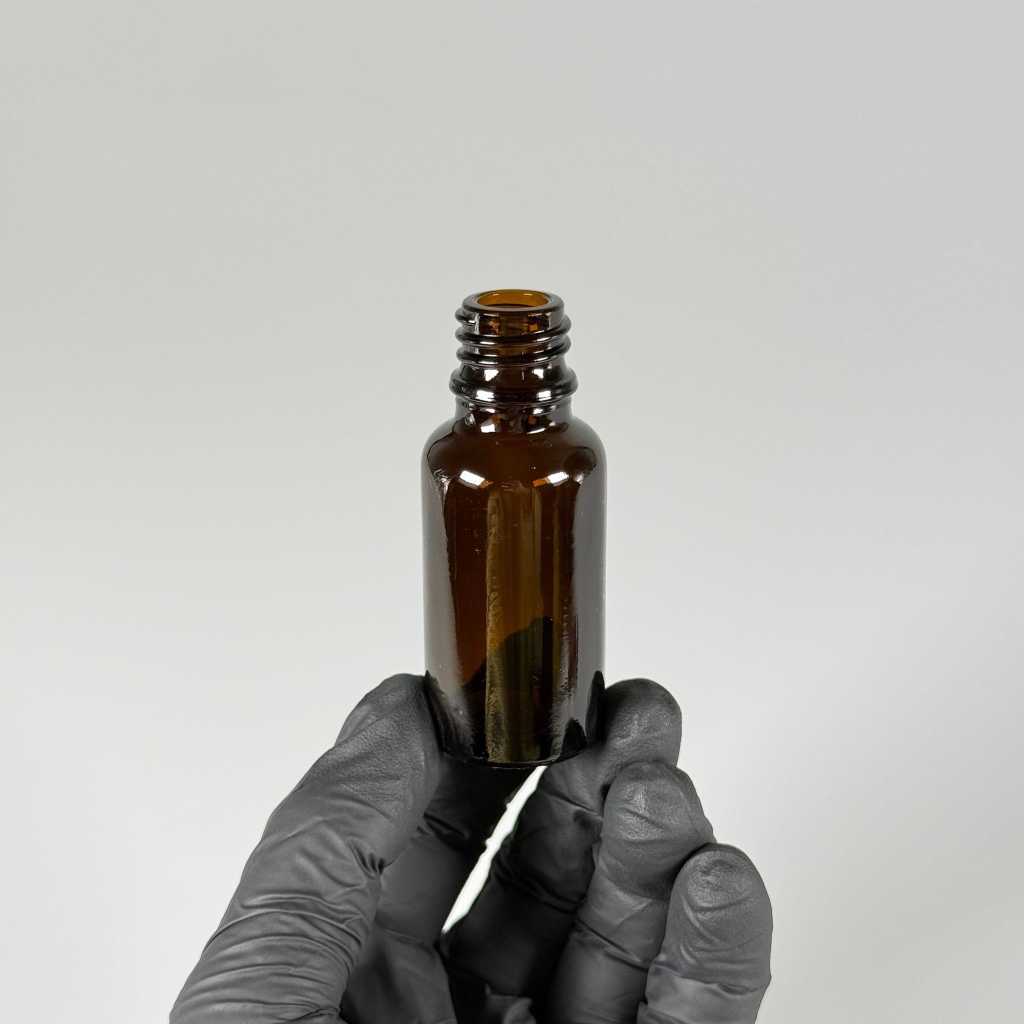 20 CC AMBER CAM ŞİŞE KAPAKSIZ (18 AĞIZ) - 20 ML KAHVERENGİ DROPPER ŞİŞE - ŞİŞECAM ÜRÜN KODU 762302 İLE EŞDEĞERDİR