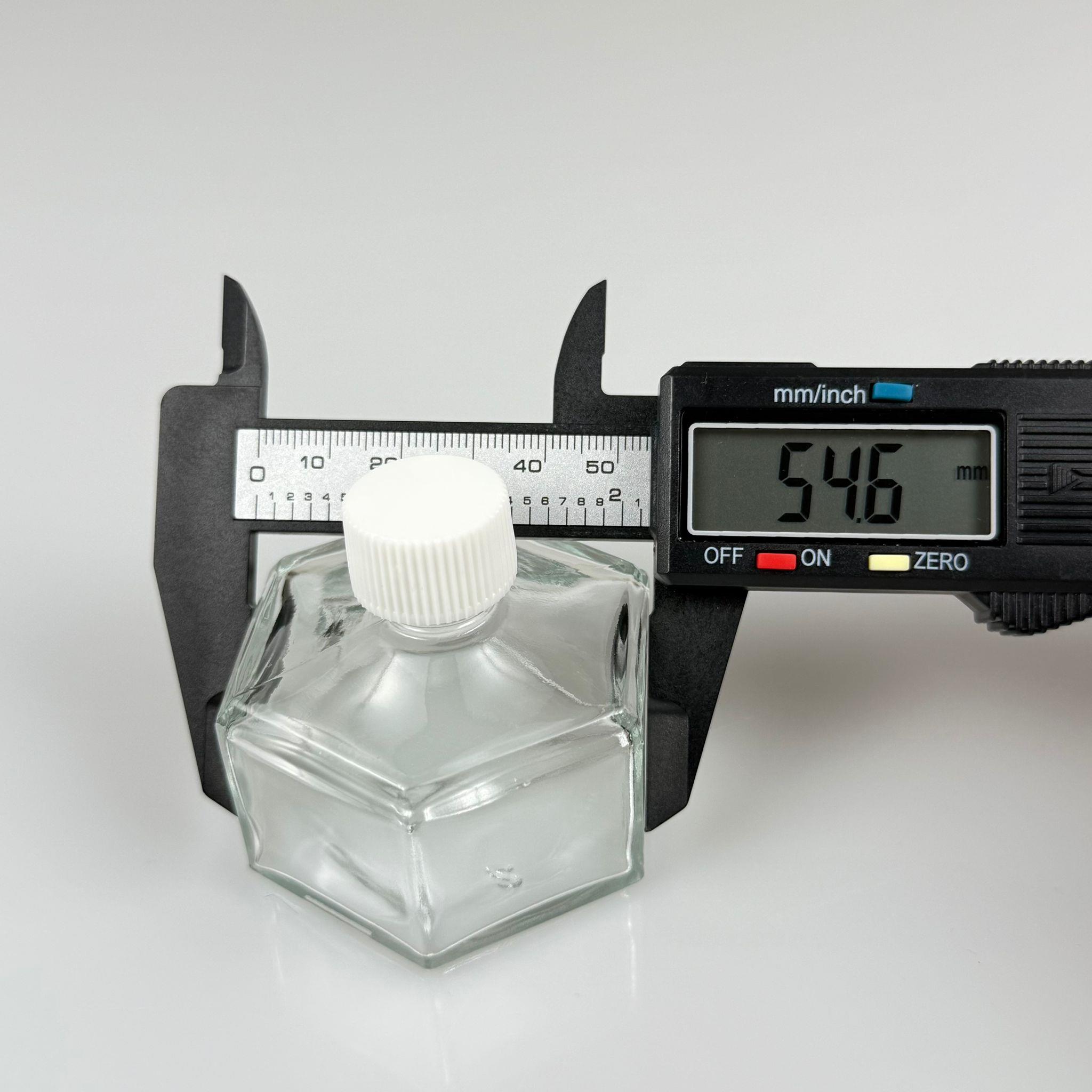50 CC BASIK ALTIGEN CAM ŞİŞE - BEYAZ PLASTİK KAPAKLI - 50 ML PRESTİJLİ ŞİŞE
