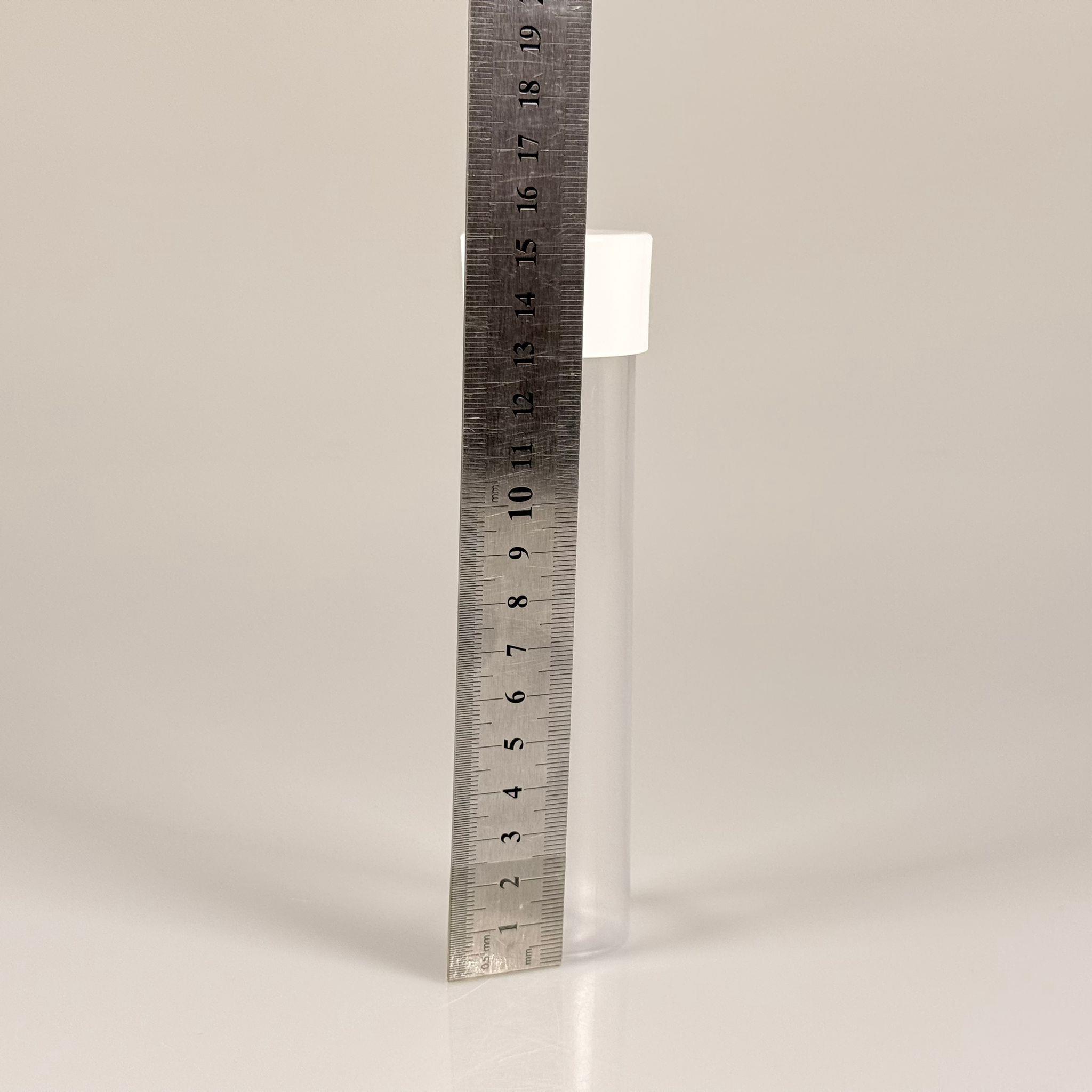 100 CC UZUN SİLİNDİR BUĞULU PET ŞİŞE (24 GR)  - BEYAZ DERİN ETEKLİ KAPAKLI KOLONYA TIPALI - 100 ML BİBERİYE SUYU, LAVANTA YAĞI, SAÇ SERUM, TONİK VB İÇİN PLASTİK KOZMETİK AMBALAJLARI