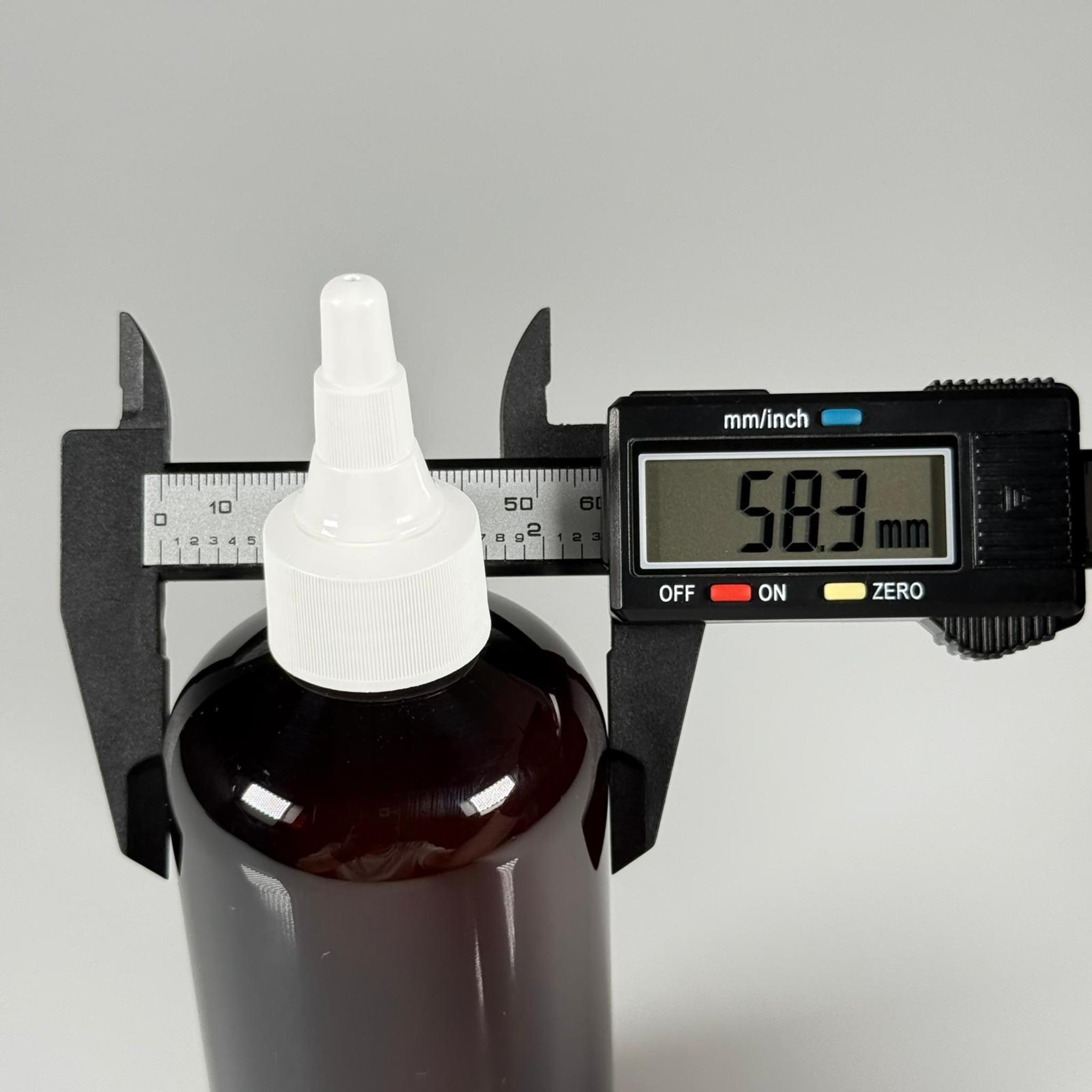 250 CC AMBER ŞİŞE - BEYAZ ASANSÖR AKITICI KAPAKLI - 250 ML AKITICILI PLASTİK ŞİŞE - ZEYNEP MODEL PET ŞİŞE