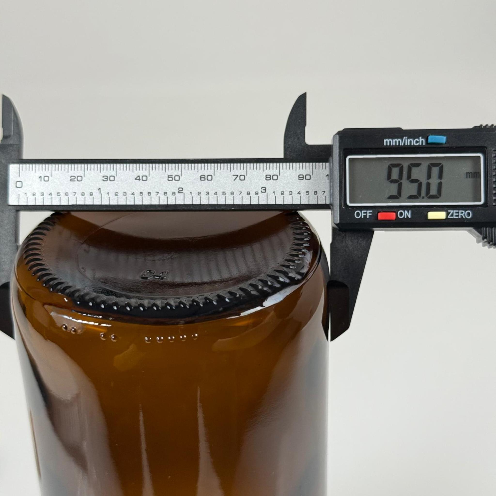 1 LT MANTAR TIPALI CAM ŞİŞE - 1000 CC AMBER KAHVERENGİ CAM ŞİŞE + DOĞAL MANTAR TIPA