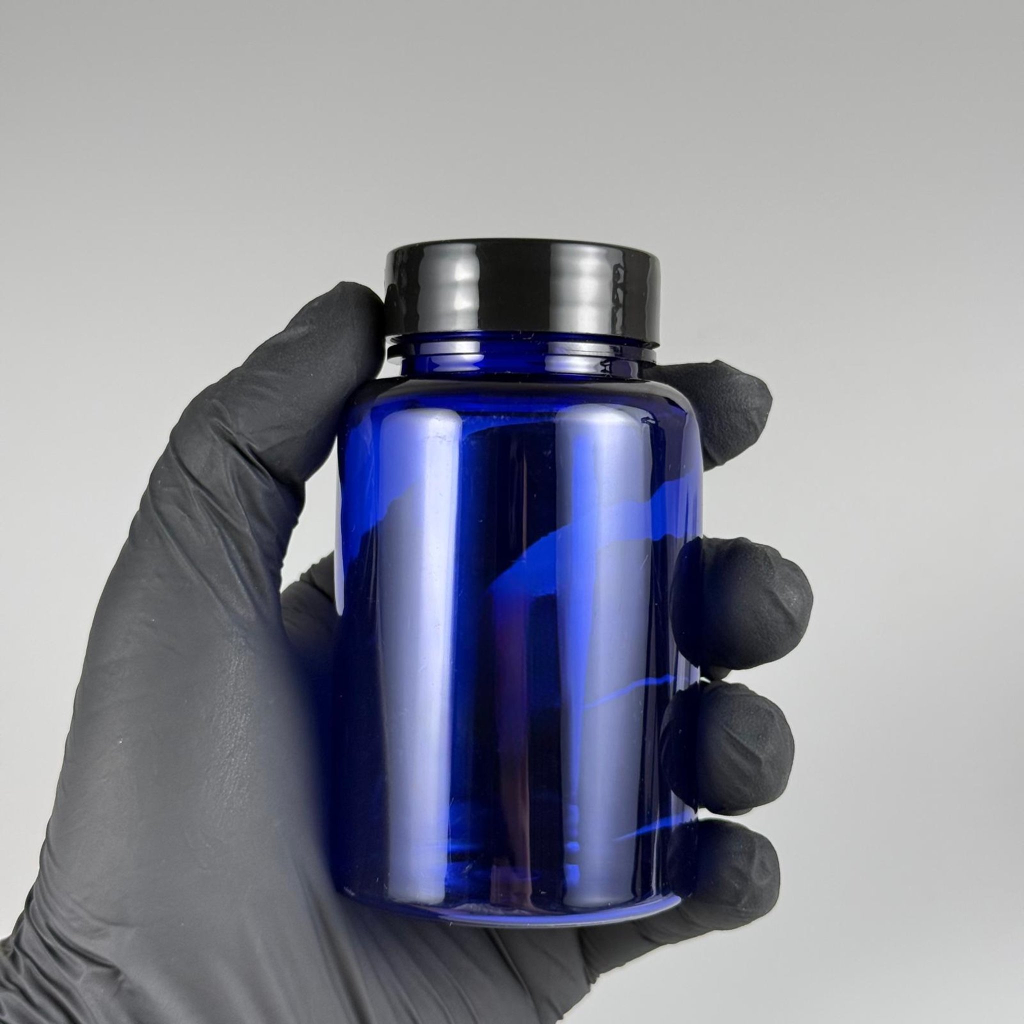150 CC MAVİ PET PUDRA ŞİŞESİ + SİYAH PLASTİK KAPAKLI + PUDRA TIPALI TAKIM - 150 ML PUDRA KUTUSU, EKO TUZLUK