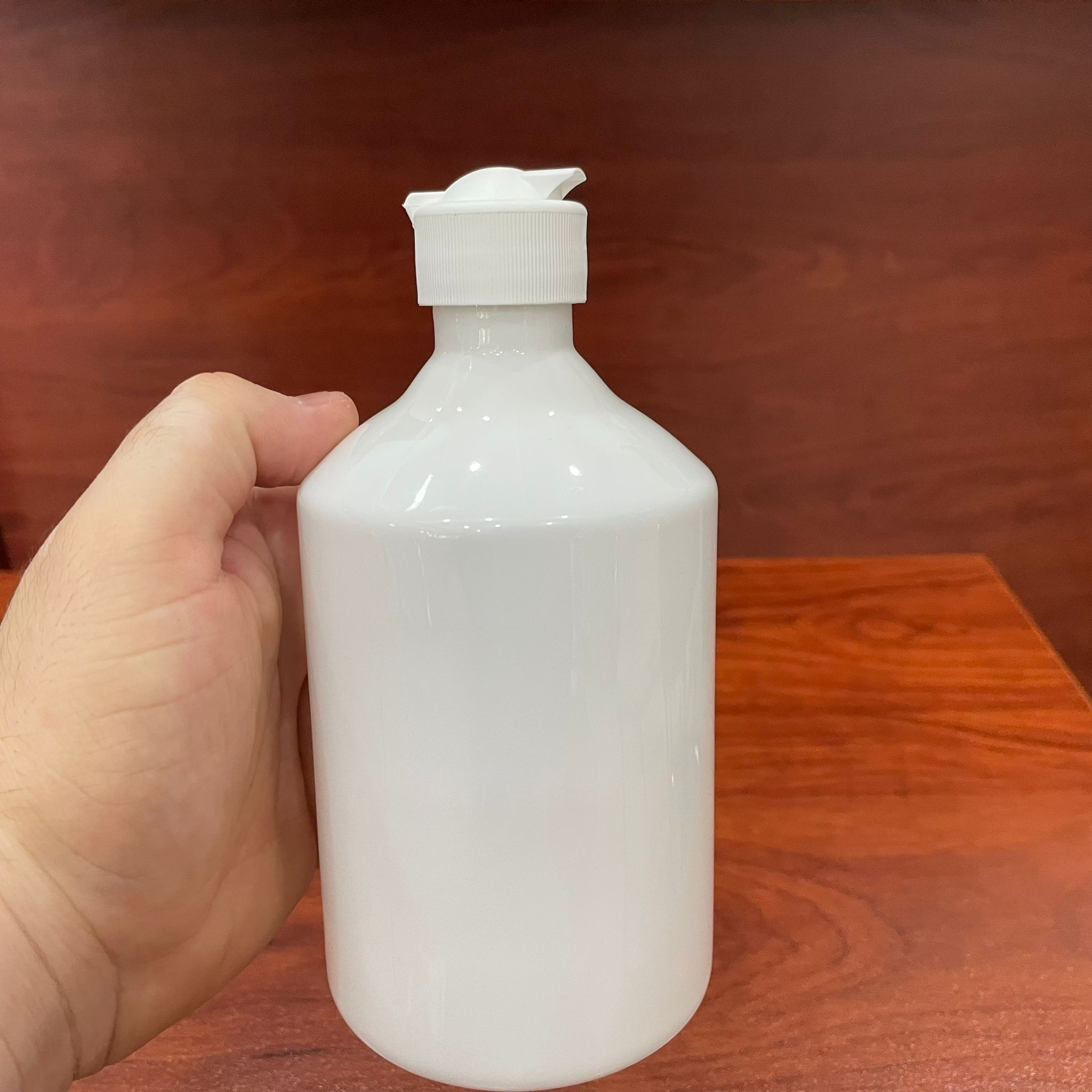 500 CC BEYAZ PET ŞİŞE - 500 ML BEYAZ PLASTİK ŞİŞE BEYAZ FLİPTOP AÇILIR KAPANIR KAPAKLI