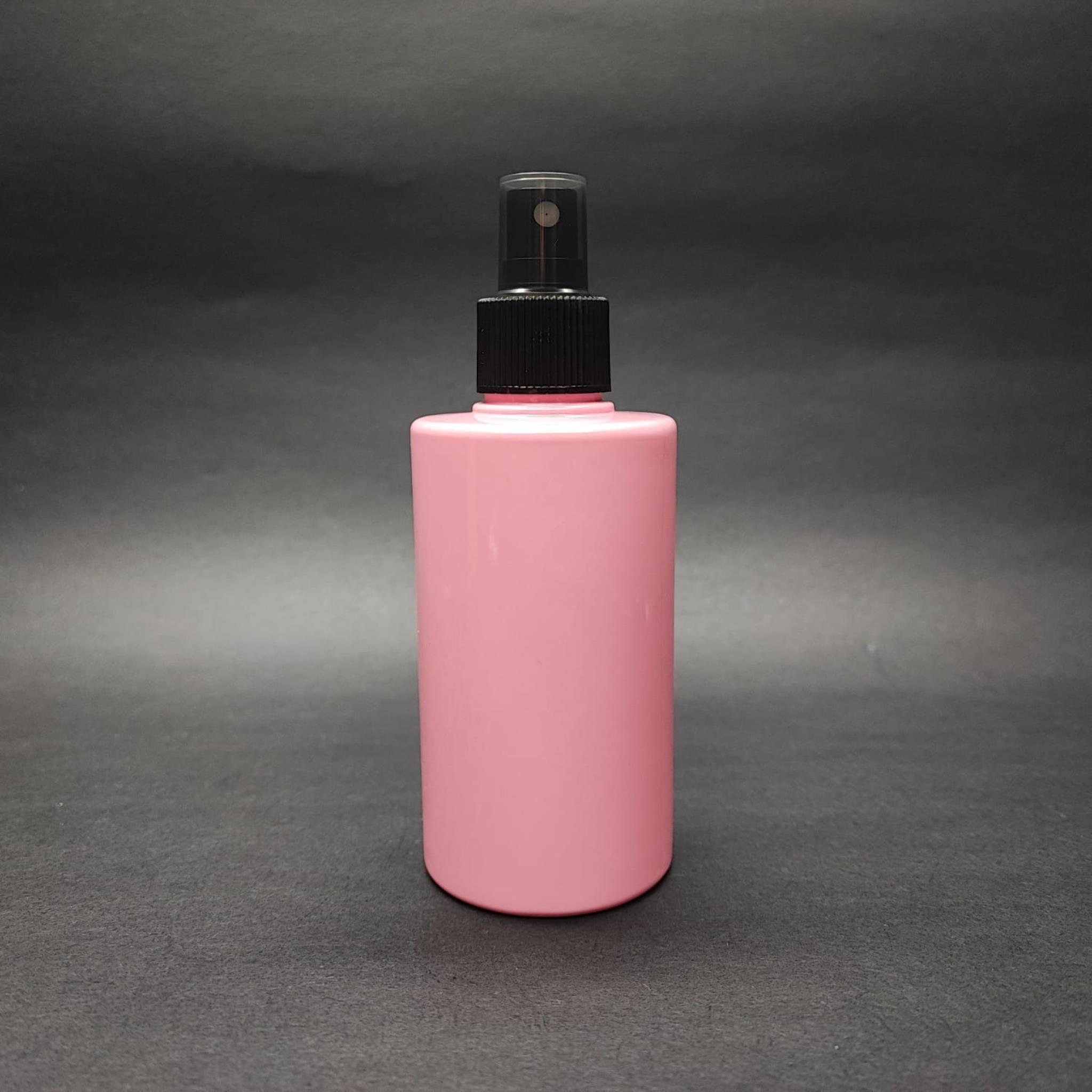 200 CC KÜT BOYUNLU SİLİNDİR PET ŞİŞE (24 GR) - SİYAH SPREYLİ - 200 ML PLASTİK ŞİŞE - PEMBE