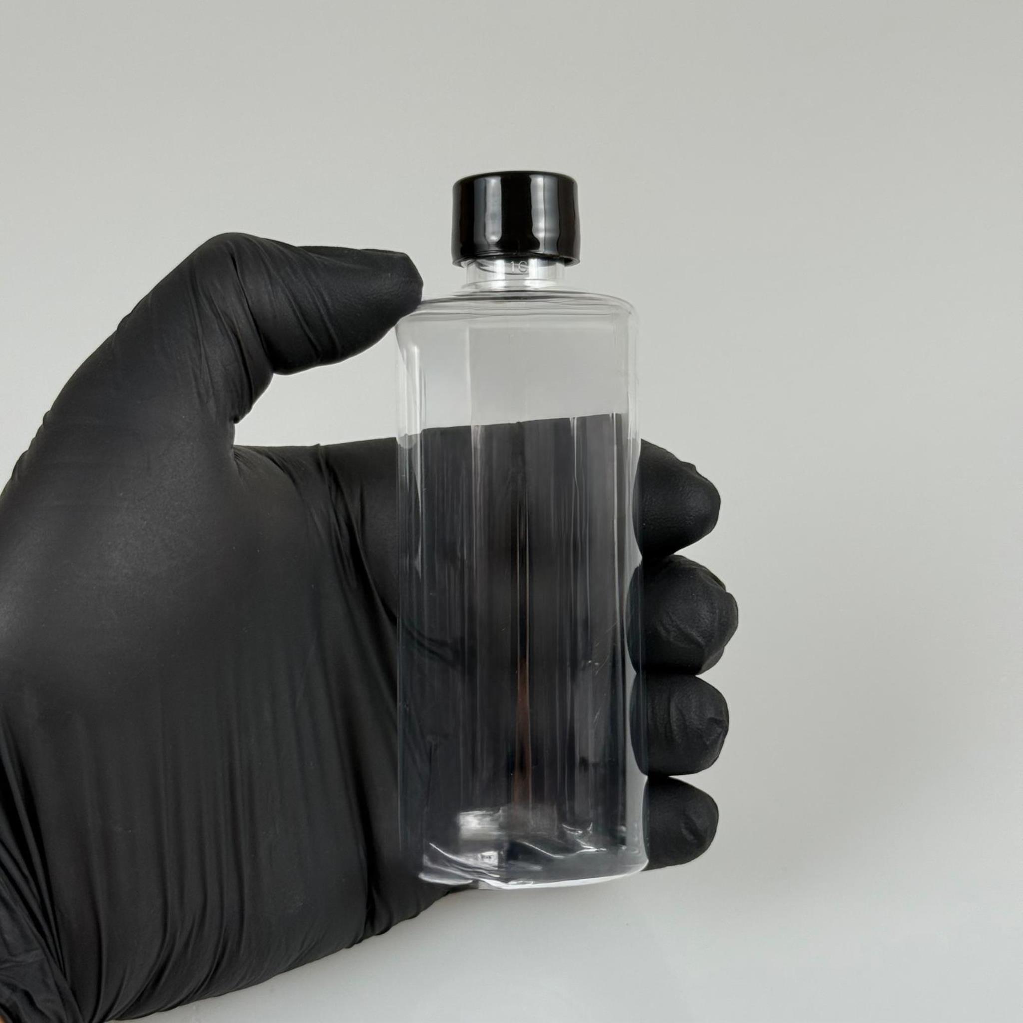 100 ML CONTALI KAPAKLI PET ŞİŞE - 100 CC SİYAH KAPAKLI PLASTİK ŞİŞE