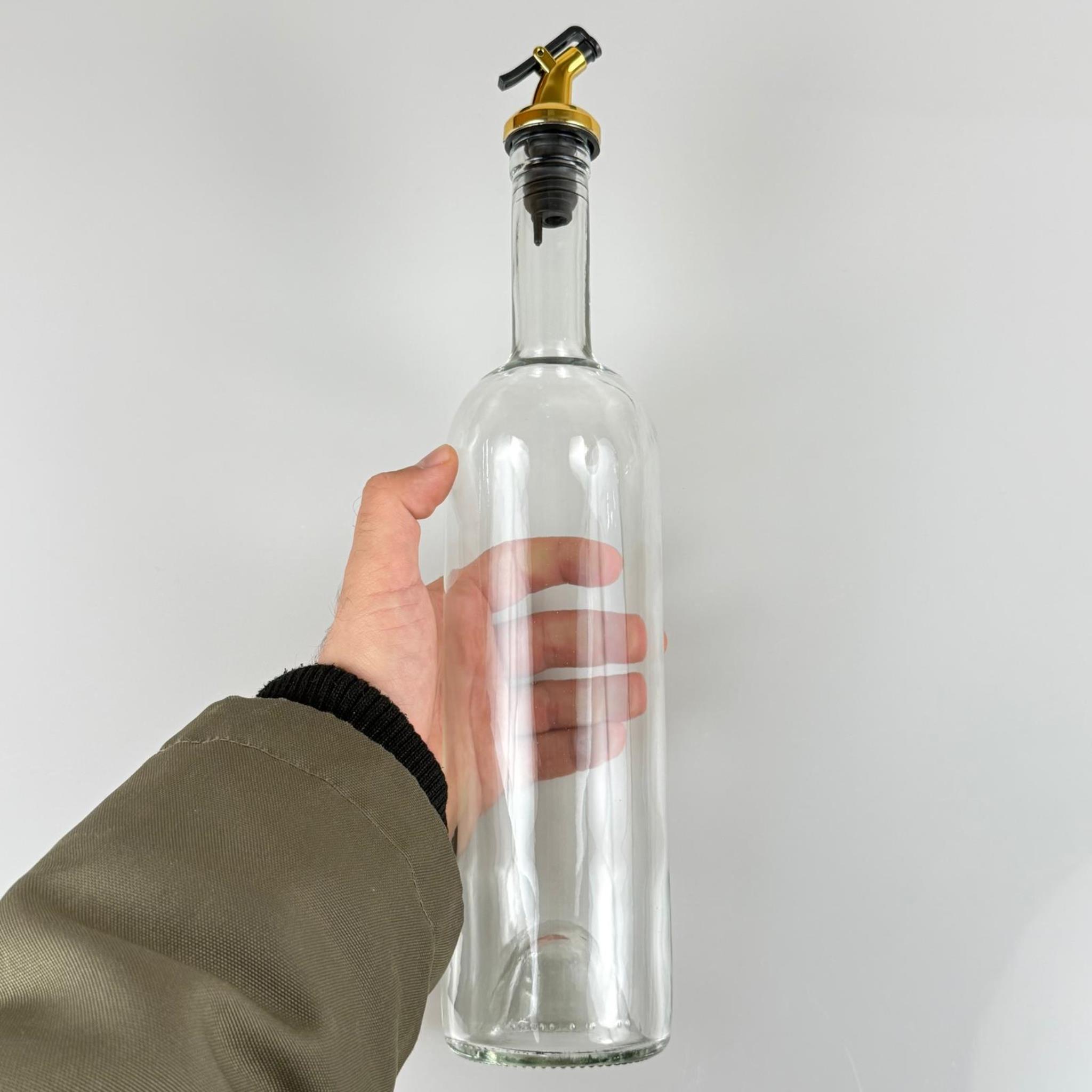 750 CC PAŞABAHÇE YAĞDANLIK ŞİŞESİ - GOLD YAĞDANLIK TIPALI - 750 ML YAĞ ŞİŞESİ ŞEFFAF - CAM ZEYTİNYAĞ ŞİŞESİ - YAĞLIK CAM ŞİŞE - Damlatmaz Yağlık/ Sirkelik