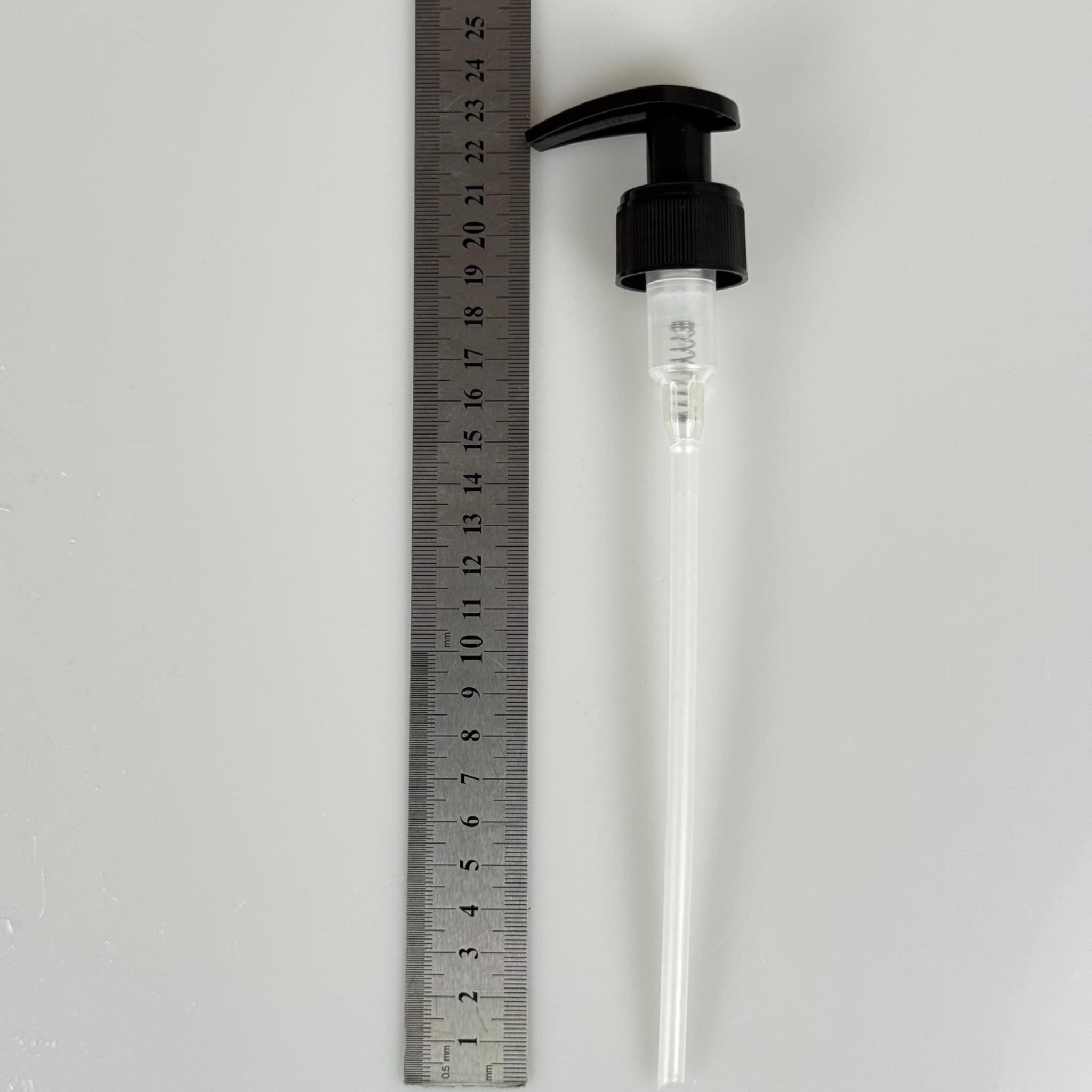 28 MM POMPA SİYAH VİDASIZ KİLİTLİ - TIRTIKLI