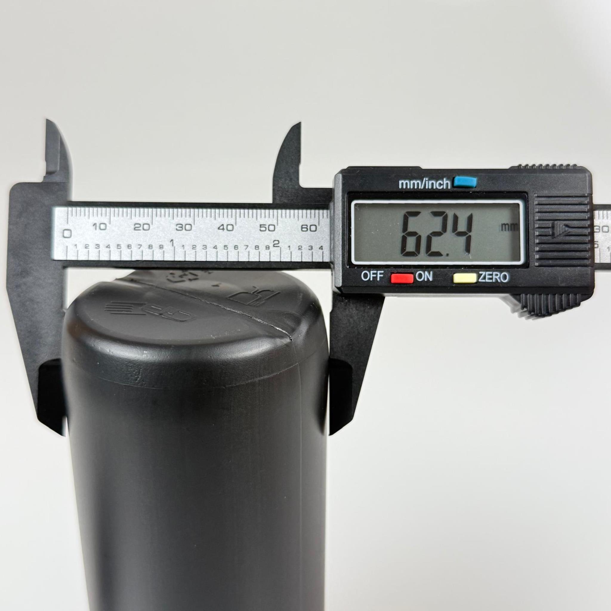 0,25 LT ZİRAİ İLAÇ BİDONU SİYAH + SİYAH ALÜMİNYUM FOLYOLU İNDİKSİYON CONTA SK50 KAPAK - 250 CC PE POLİETİLEN TARIM BİDON