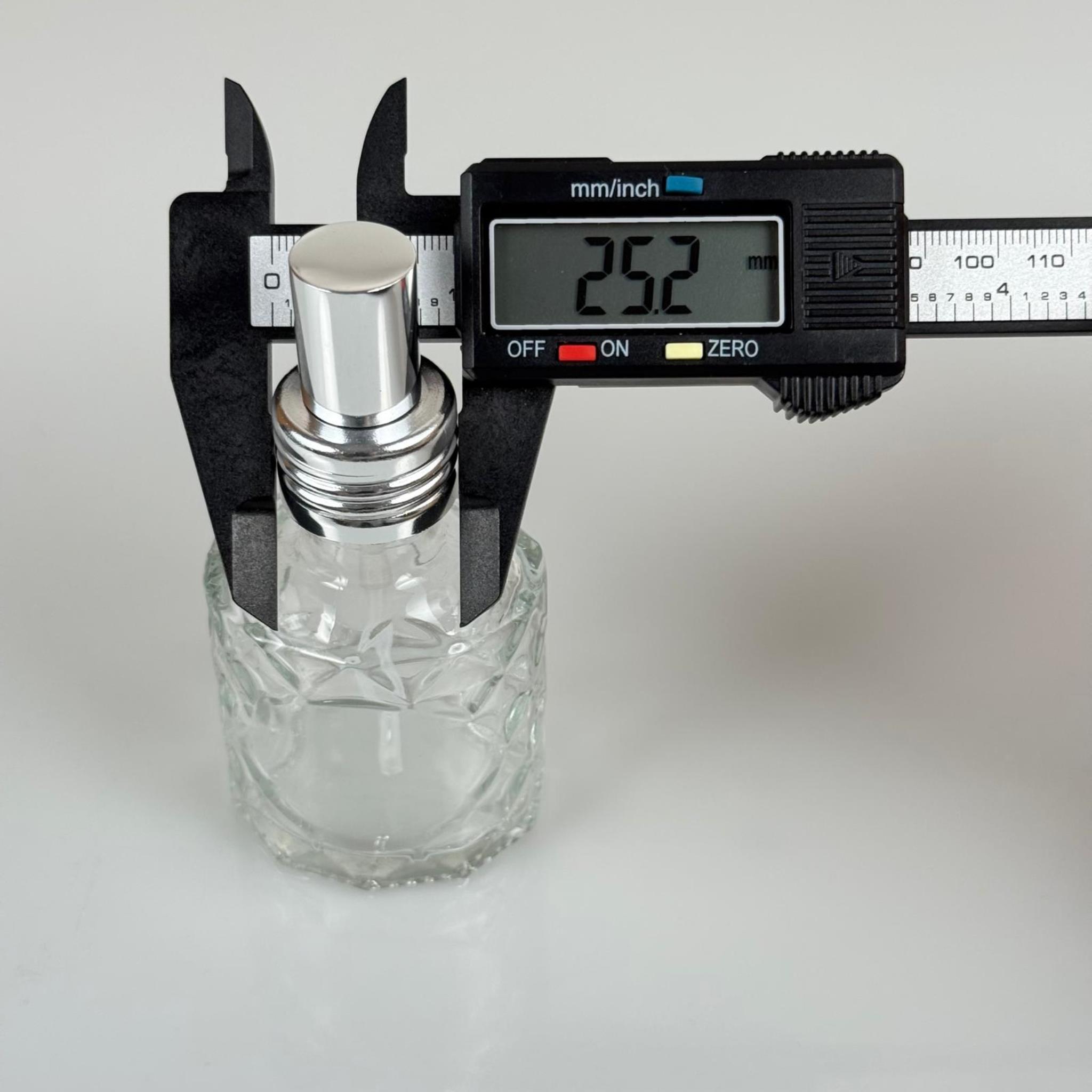 50 ML VELORA MODEL PARFÜM ŞİŞESİ + VİDALI METAL PARFÜM VALF SPREY