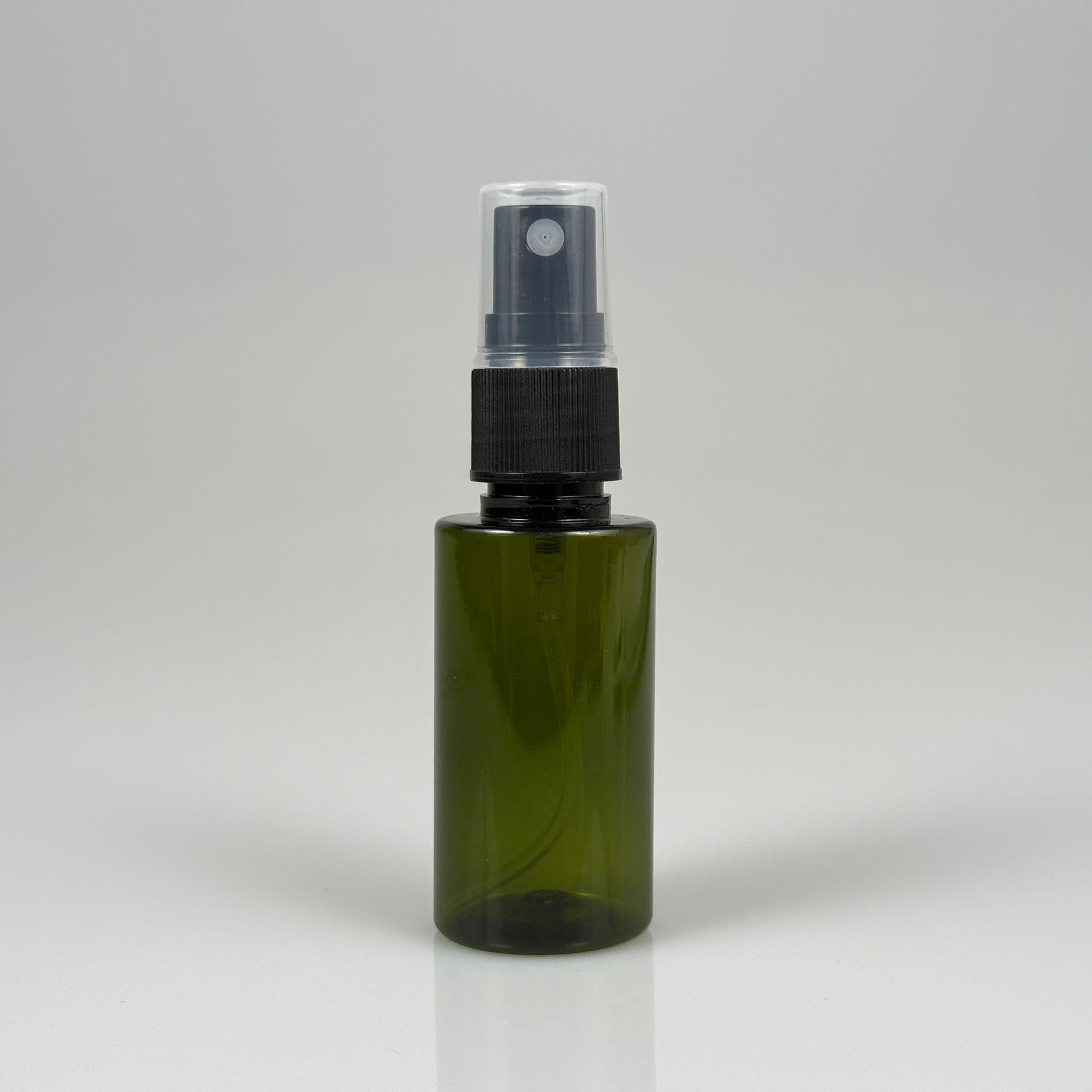 35 CC PET ŞİŞE YEŞİL - SİYAH SPREYLİ - 35 ML YEŞİL PET ŞİŞE