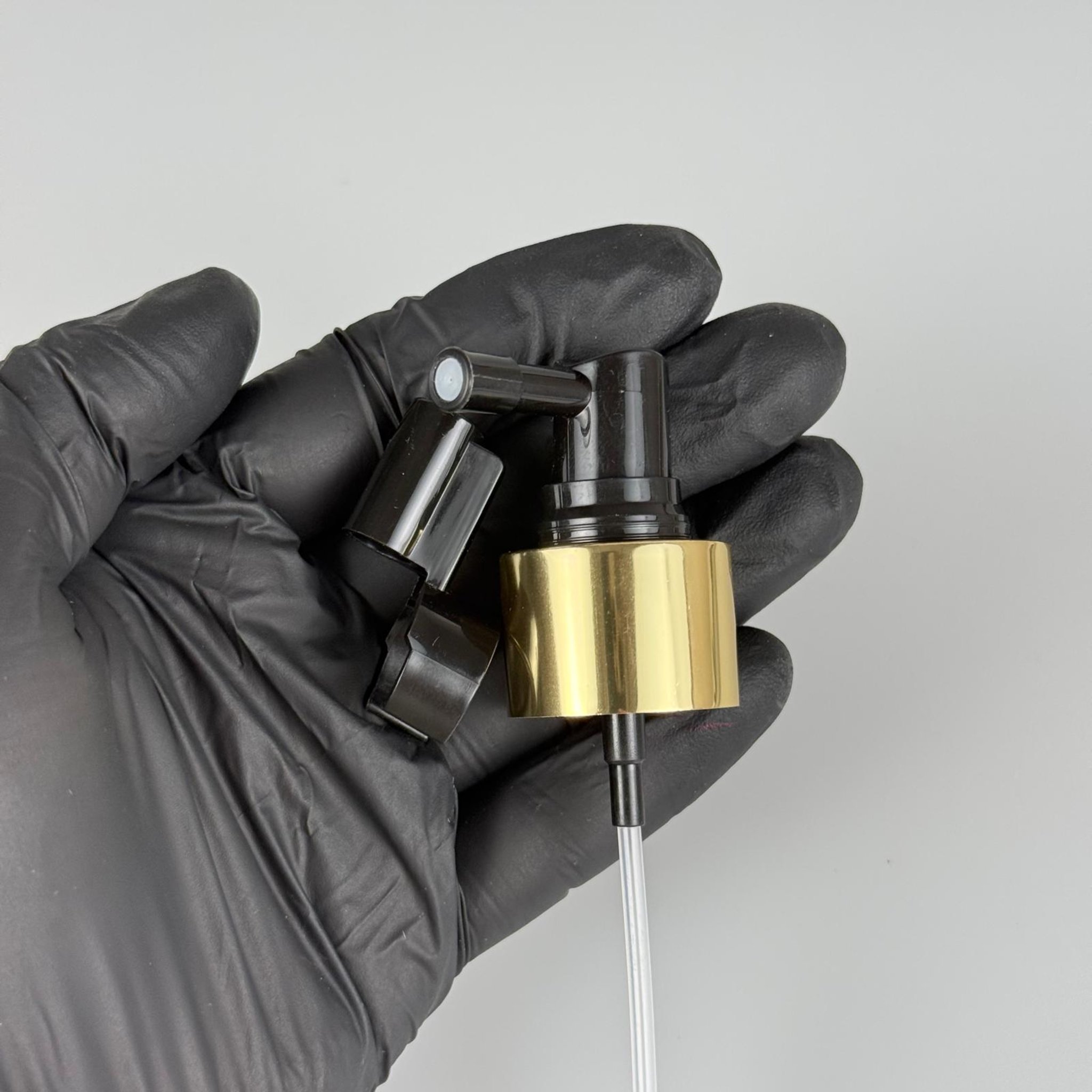 24 MM GAGALI SPREY GOLD SİYAH - 24 MM GOLD METALİK KAPLAMALI SİYAH GAGALI SPREY