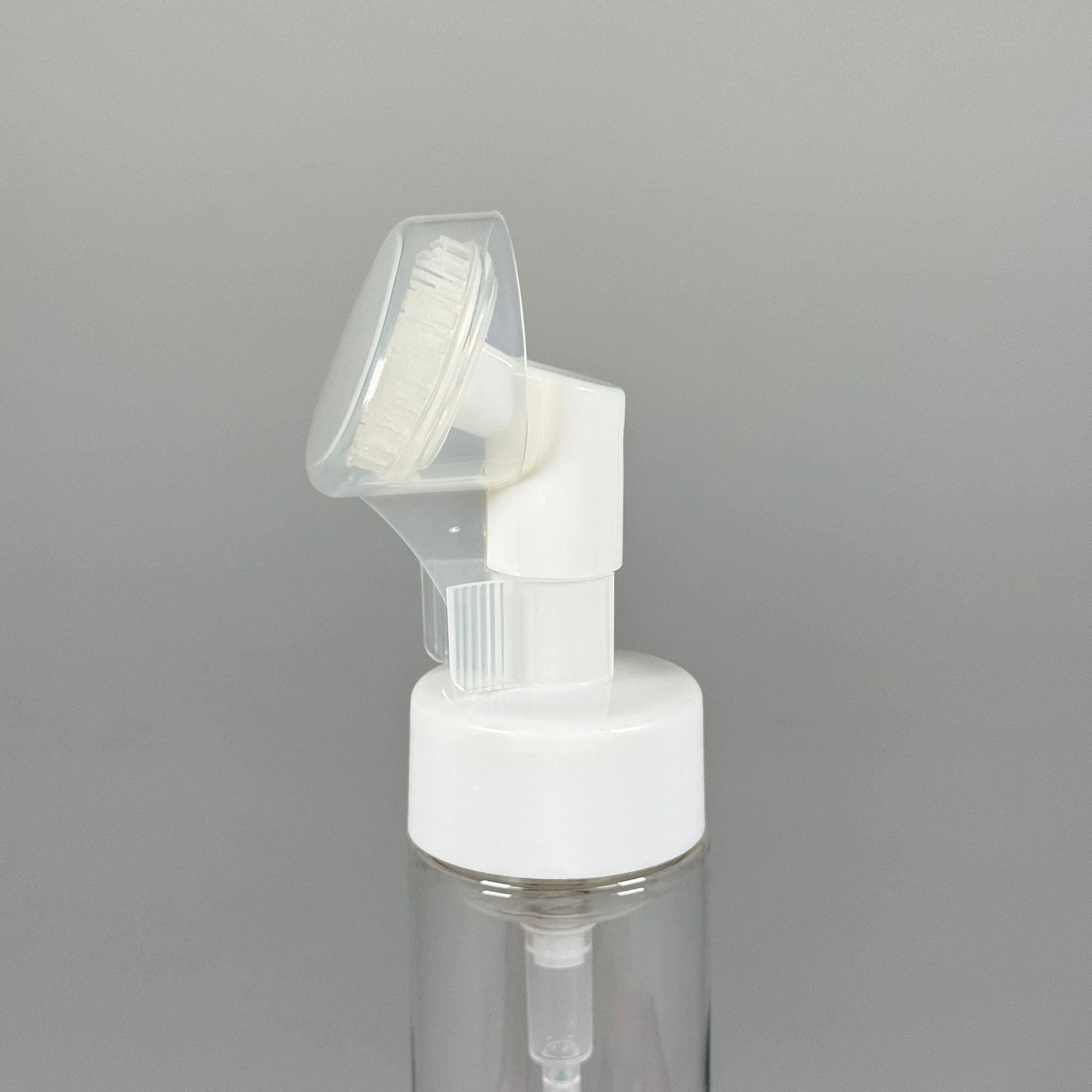 200 CC ŞEFFAF ŞİŞE KÖPÜK YAPICI POMPALI - FIRÇALI - MASAJ FIRÇALI TEMİZLEME POMPALI