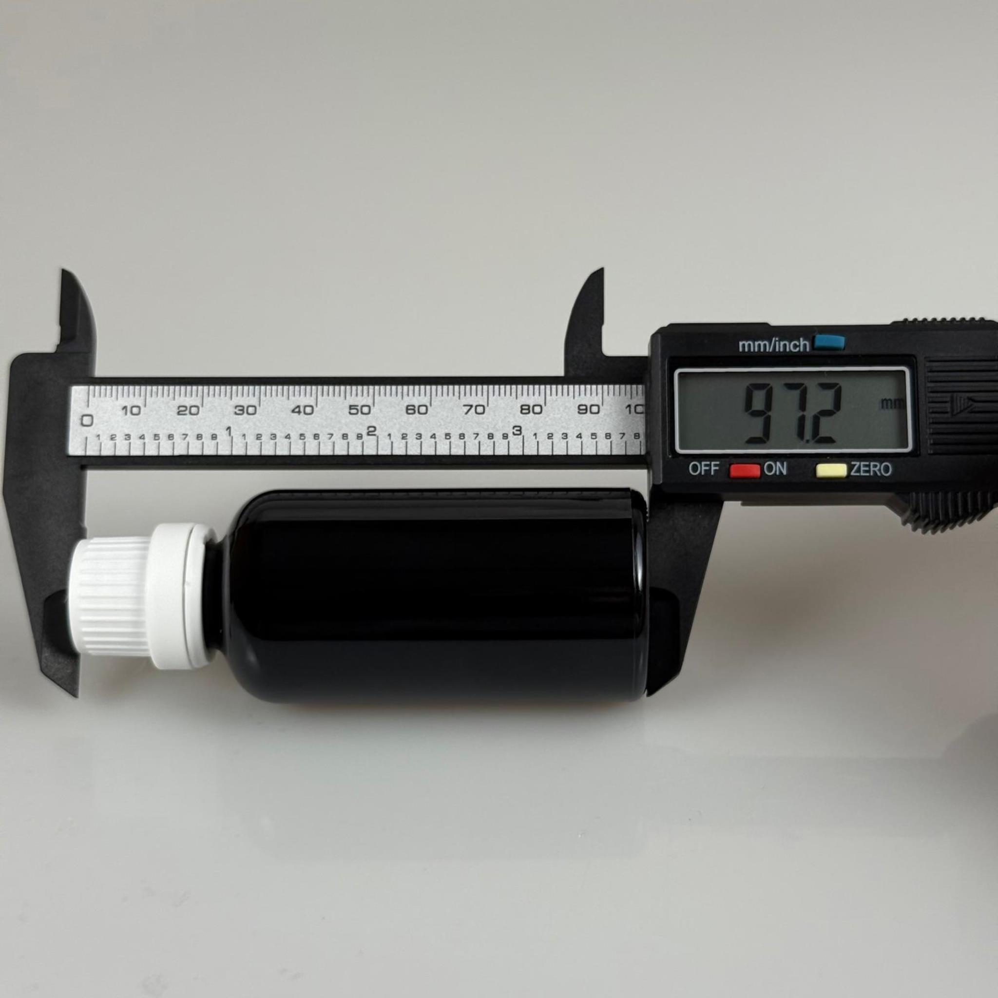 50 CC SİYAH İÇTEN DAMLALIKLI - BEYAZ KİLİT KAPAKLI CAM ŞİŞE - 50 ML SİYAH STANDART İÇTEN DAMLALIKLI CAM ŞİŞE