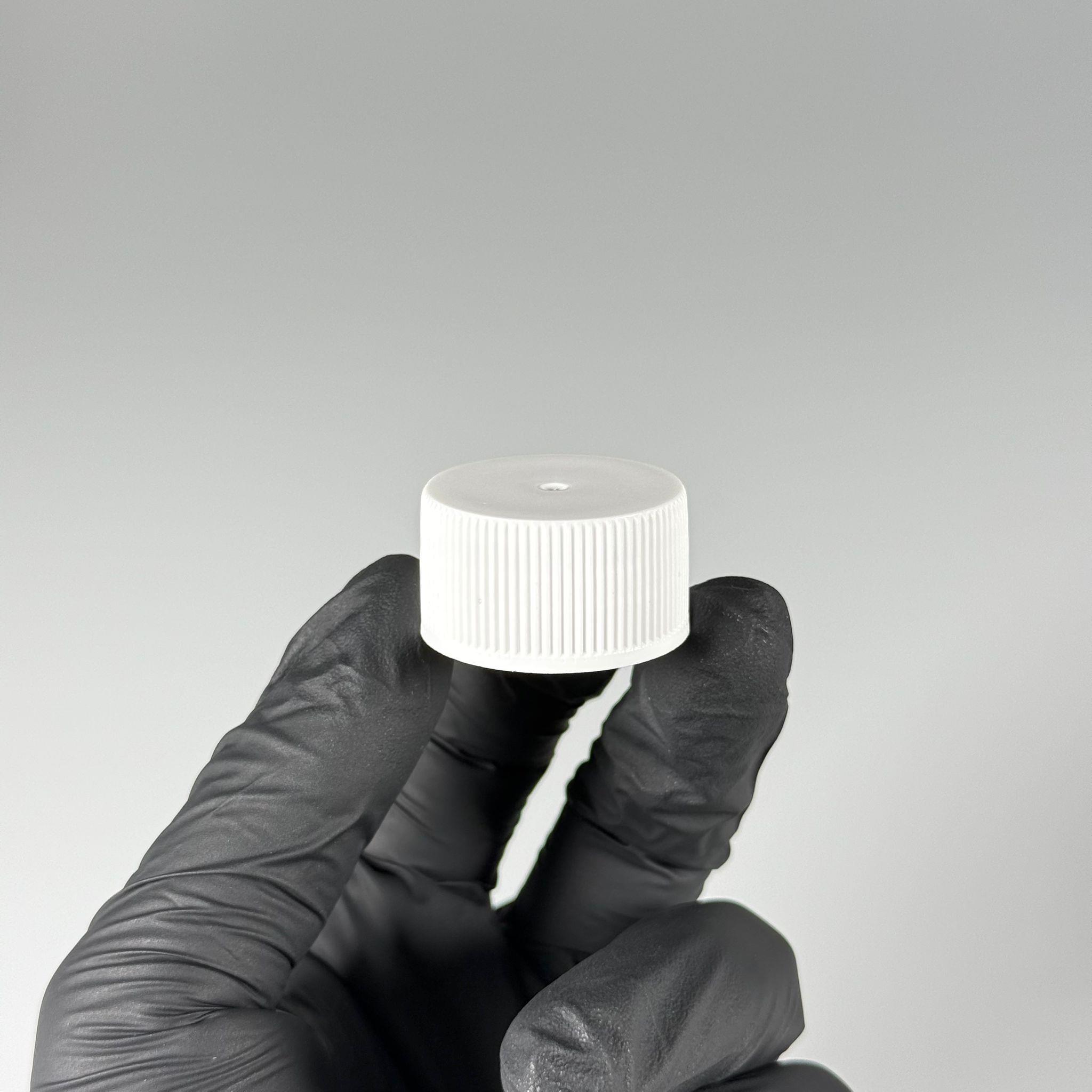 28 MM VİDALI BEYAZ KAPAK - 28 MM PLASTİK KAPAK - KÖPÜK CONTALI (HEM 28 AĞIZ CAM ŞİŞELERE HEM DE 28 AĞIZ PLASTİK ŞİŞELERE TAM UYAR)