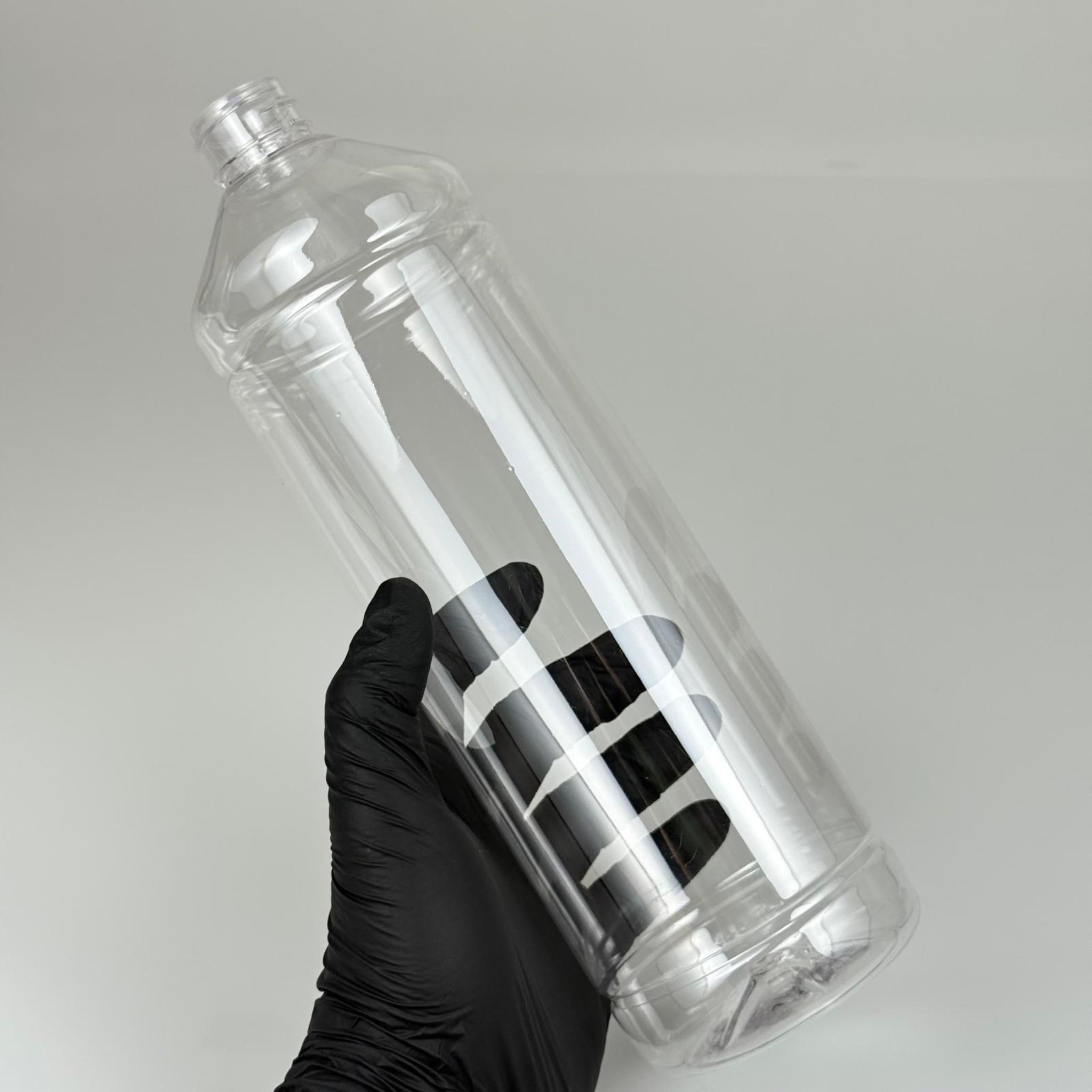 1000 CC DÜZ MODEL PET ŞİŞE (28 AĞIZ) - 1 LİTRE PET ŞİŞE - KAPAKSIZ