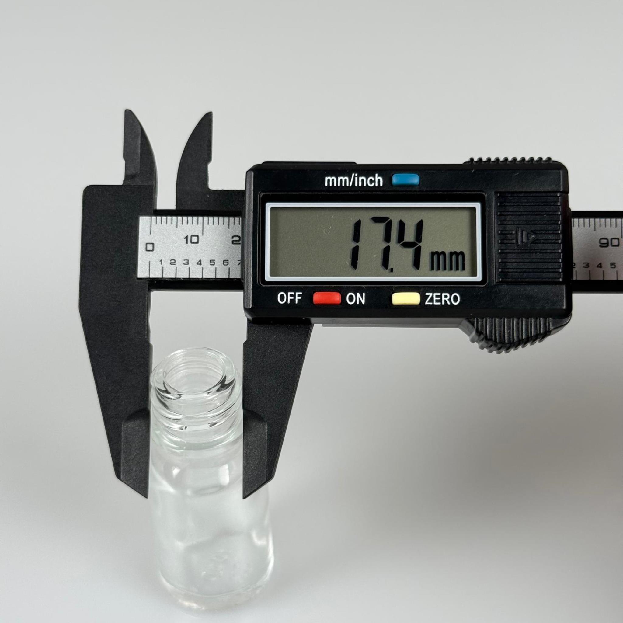 10 CC ŞEFFAF CAM ŞİŞE 18 MM İTHAL