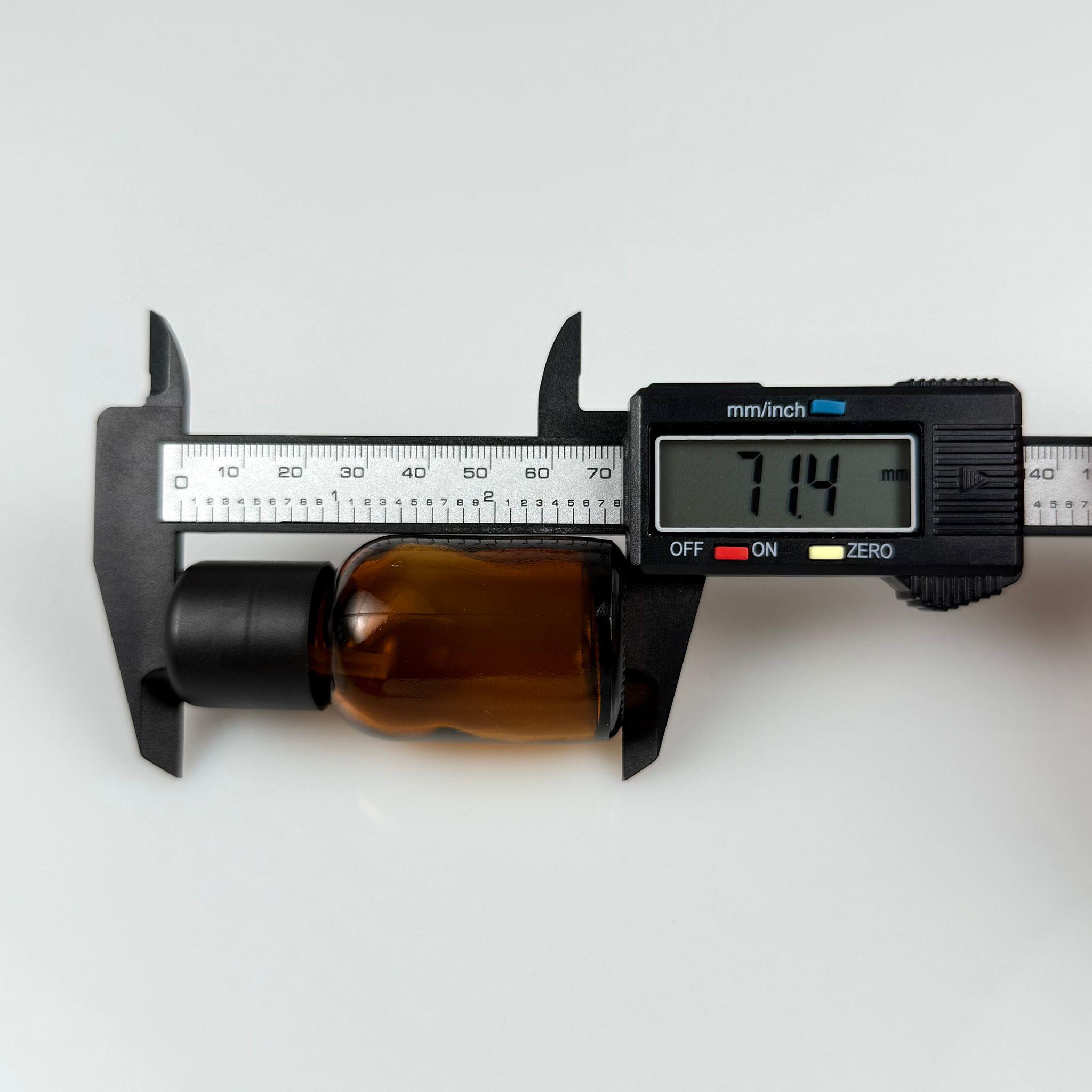 25 CC AMBER CAM ŞİŞE + İÇTEN DAMLALIKLI ÇOCUK KİLİTLİ SİYAH KAPAK - KAHVERENGİ 25 ML KİLİT KAPAKLI DAMLATMALI ŞİŞE