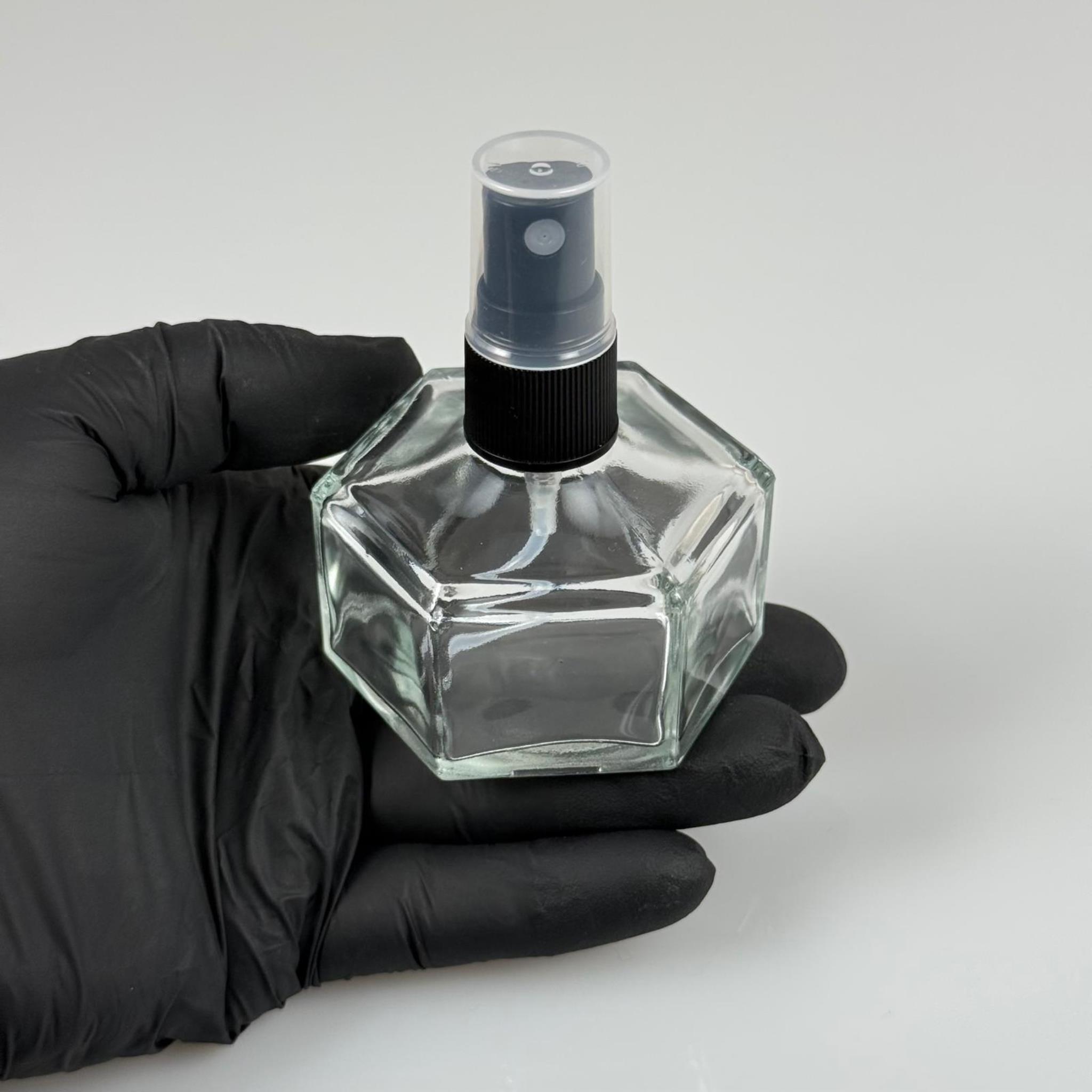 50 CC BASIK ALTIGEN CAM ŞİŞE - SİYAH SPREYLİ TAKIM - 50 ML PRESTİJLİ ŞİŞE