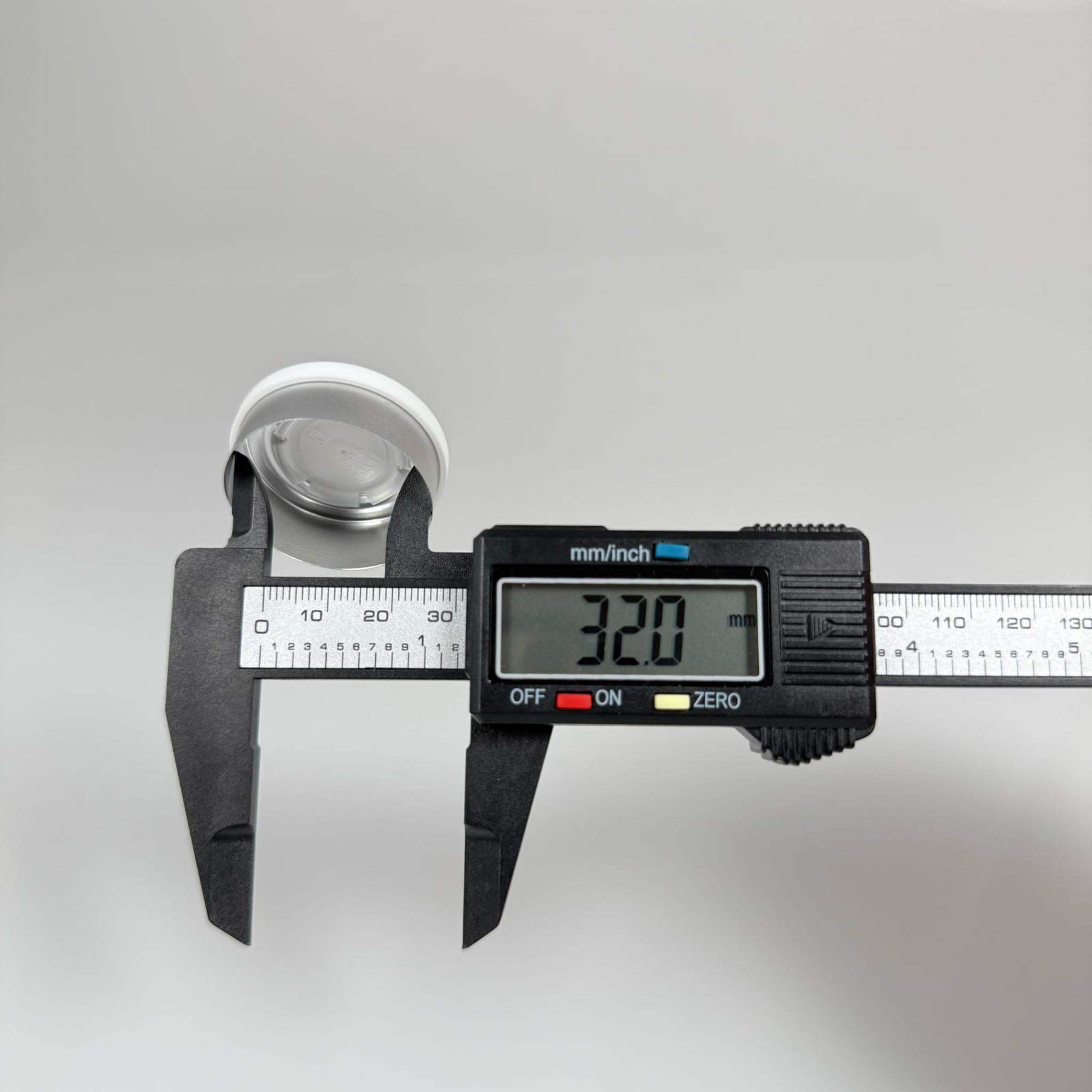 32 MM FLAKON FLİP-OFF ÜSTÜ PLASTİK ALÜMİNYUM KAPAK BEYAZ