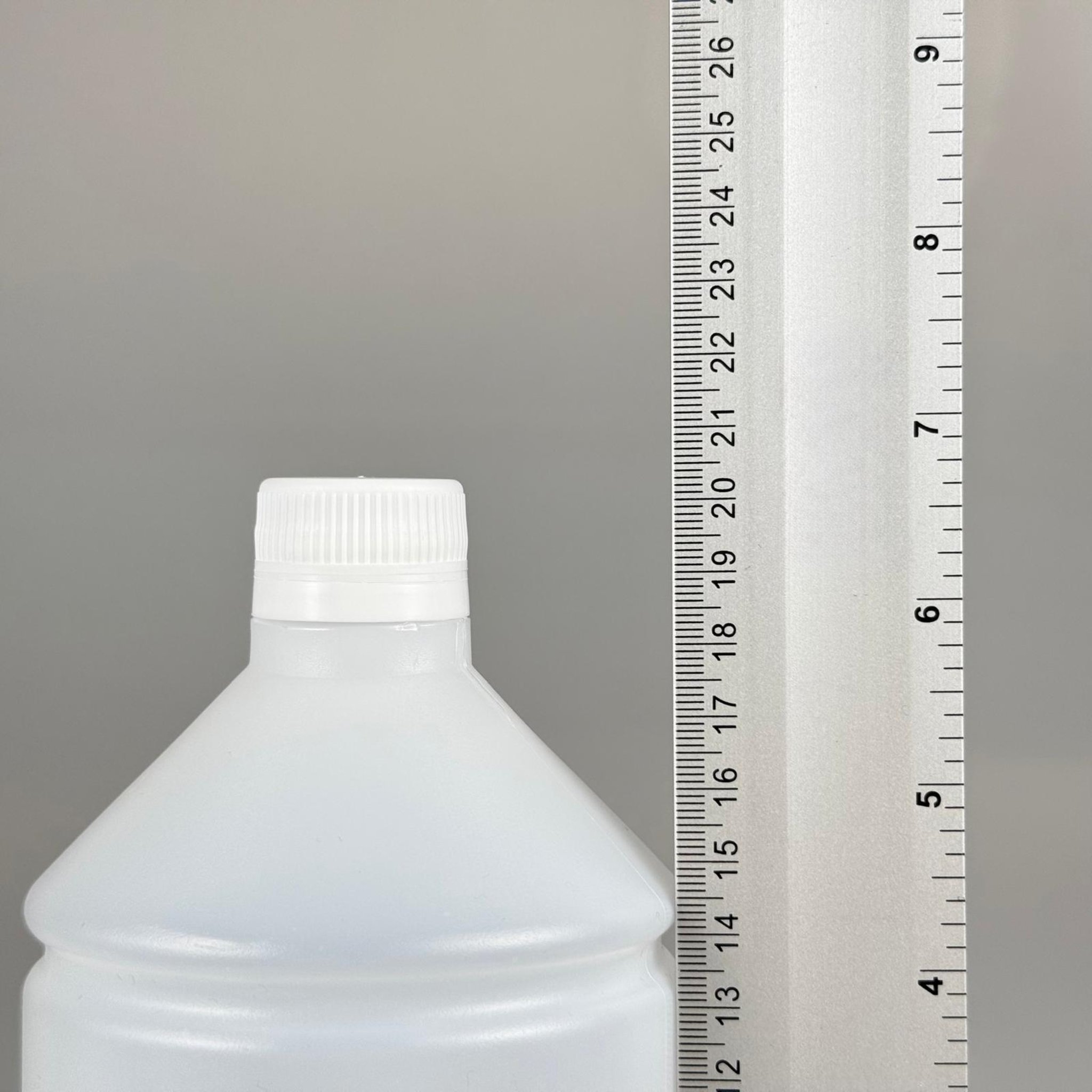 1000 CC TİNER ŞİŞESİ - BEYAZ KİLİTLİ KAPAKLI - 1000 ML KİMYASALA DAYANIKLI PLASTİK ŞİŞE - 1 LT POLİETİLEN ŞİŞE