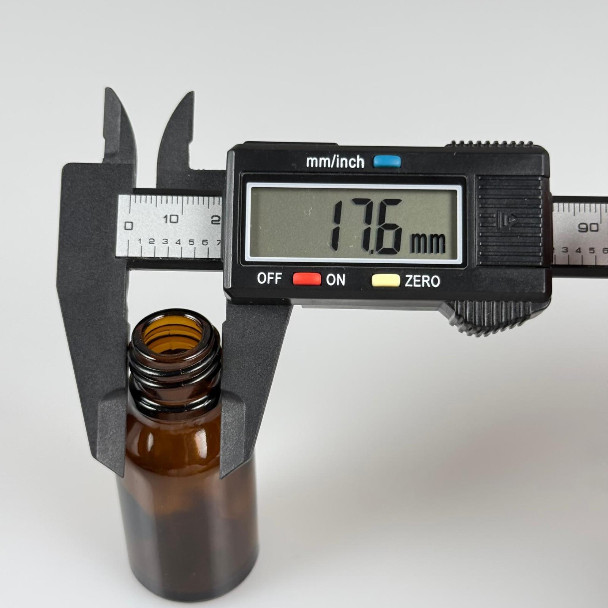 15 CC AMBER CAM ŞİŞE 18 MM AP