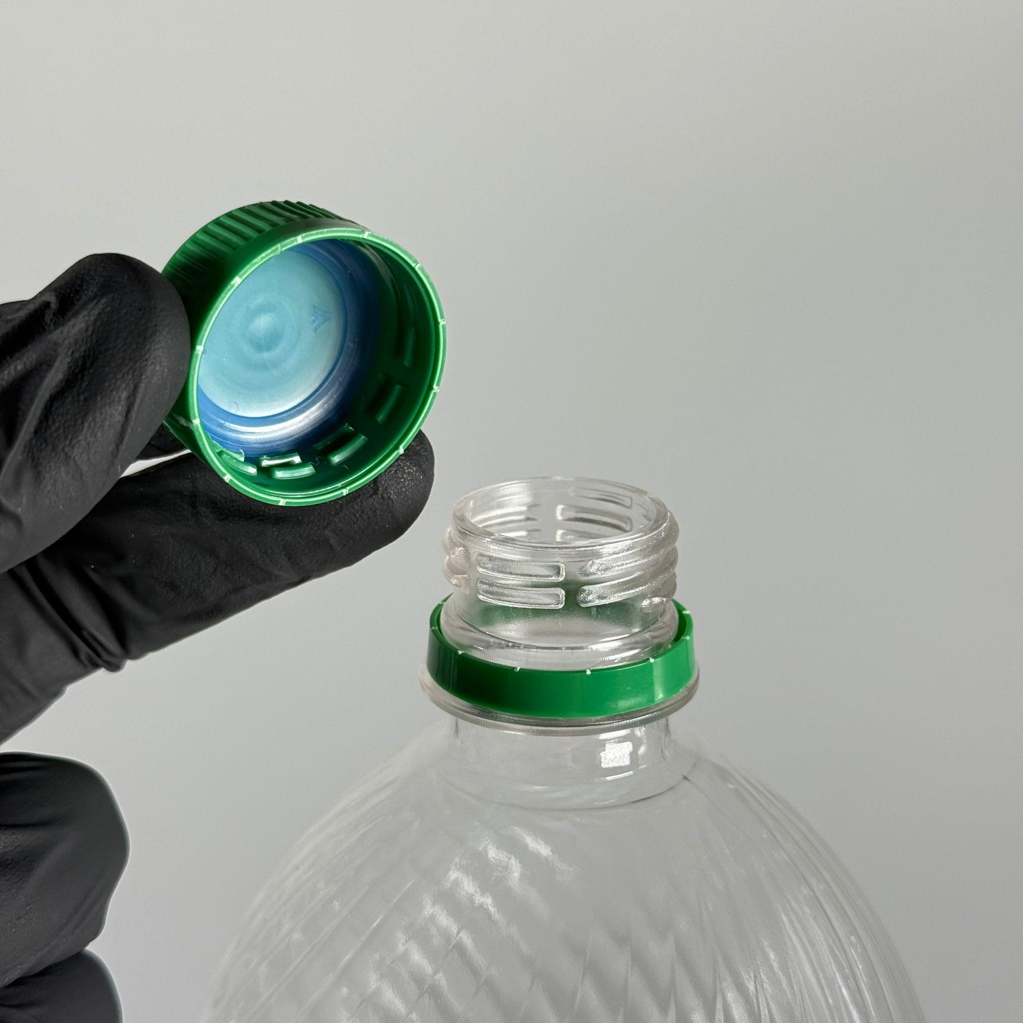 2000 CC PET ŞİŞE - YEŞİL KİLİTLİ KAPAKLI - 2000 ML PLASTİK ŞİŞE - 2 LİTRE KİLİT KAPAKLI UCUZ BOŞ PET ŞİŞE