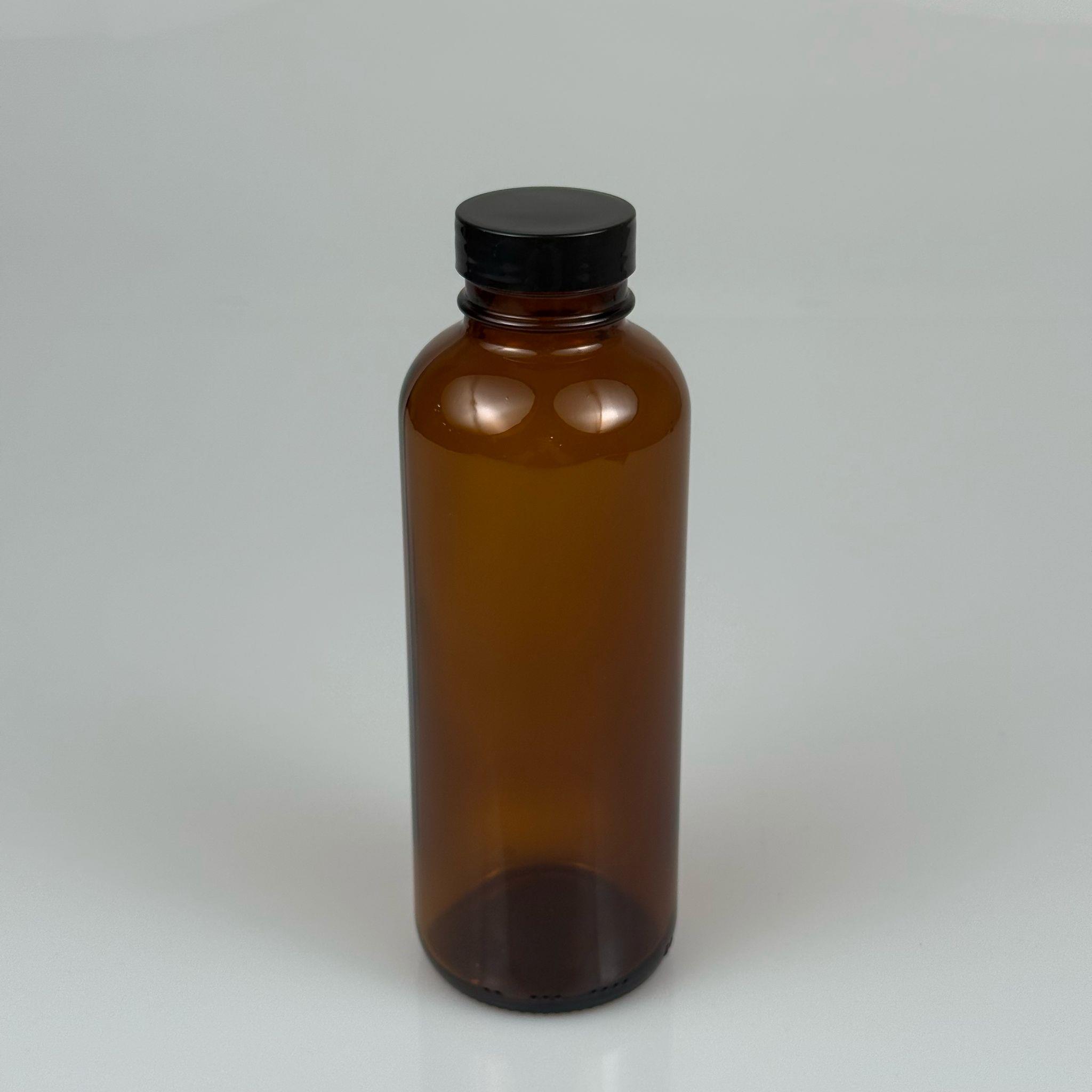 500 CC ENDÜSTRİYEL, KEVITA MODEL GENİŞ AĞIZLI AMBER CAM ŞİŞE - SİYAH PLASTİK KAPAKLI - 500 ML CAM KAHVERENGİ ECZA, ZEYTİNYAĞI, ÇEREZ, GRANÜR KAHVE, COLDBREW VB İÇİN ÇOK AMAÇLI CAM ŞİŞELER