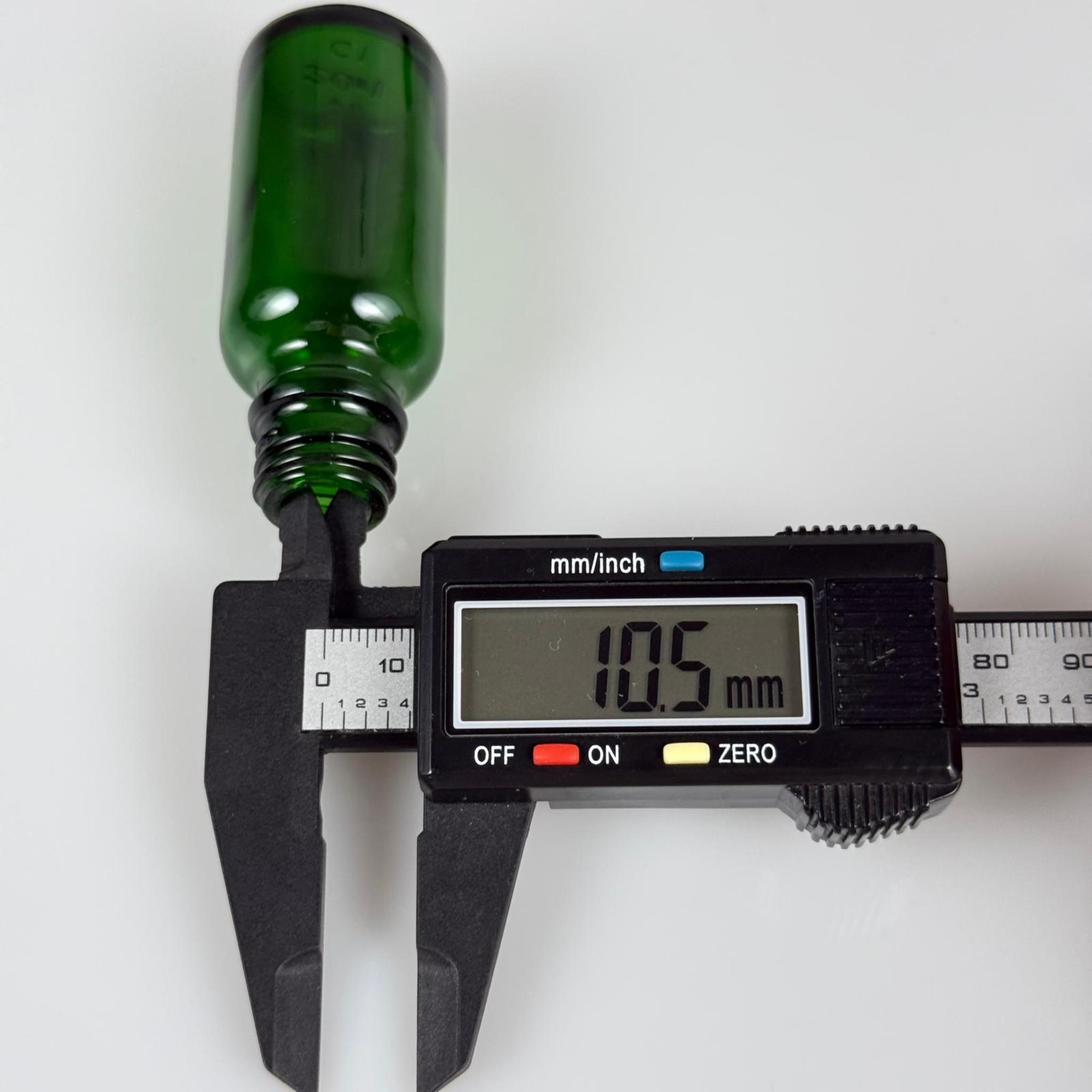 20 CC YEŞİL CAM ŞİŞE 18 MM İTHAL