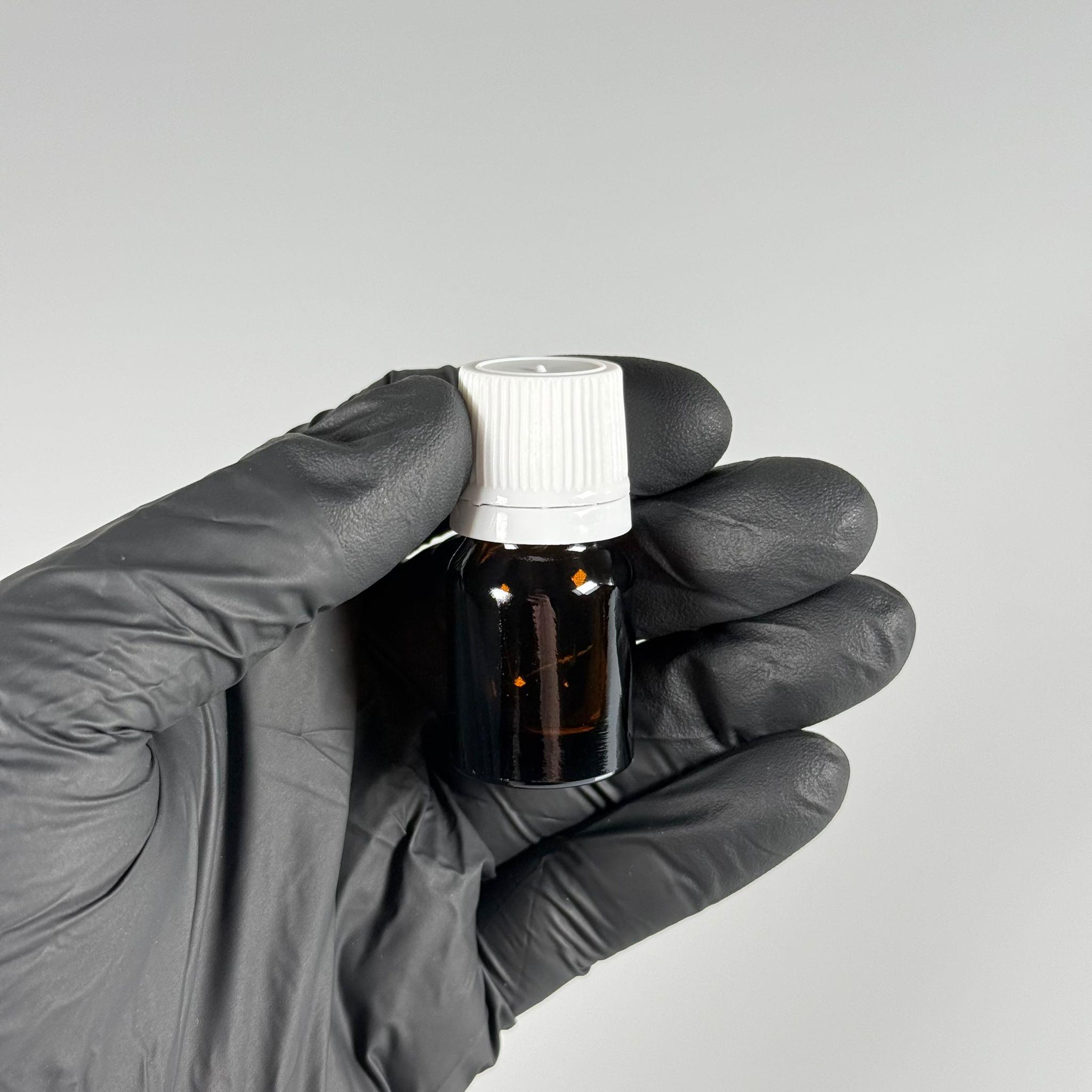 3 CC CAM AMBER KAHVERENGİ KİLİTLİ, KENDİNDEN CONTALI BEYAZ KAPAKLI - 3 ML DAR AĞIZLI İLAÇ ŞİŞESİ