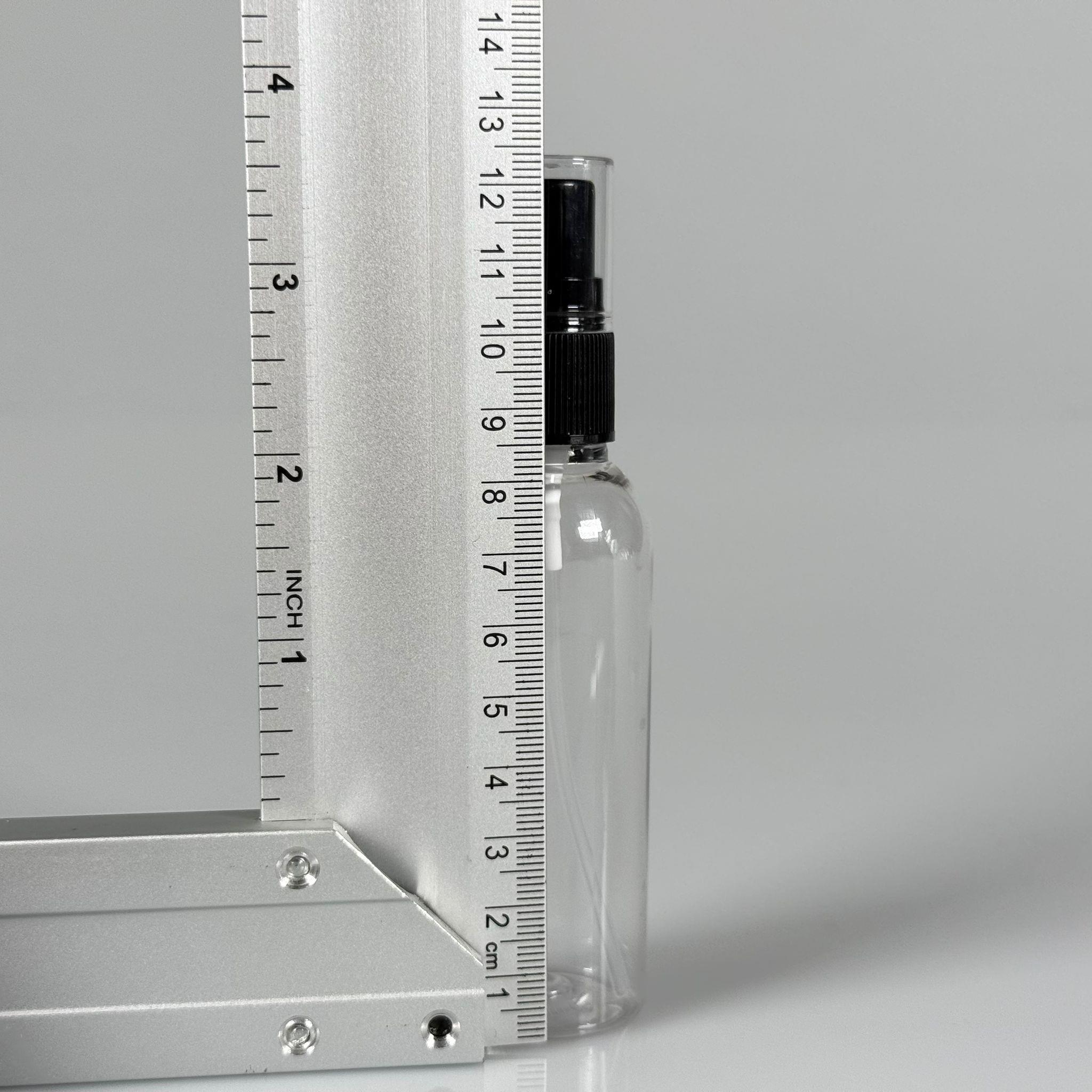 50 ml Farmasötik Plastik Uzun Nozullu Mist Oral Boğaz Spreyli Şeffaf Plastik Şişe - 50 CC SİYAH ORAL BOĞAZ SPREYLİ PET ŞİŞE