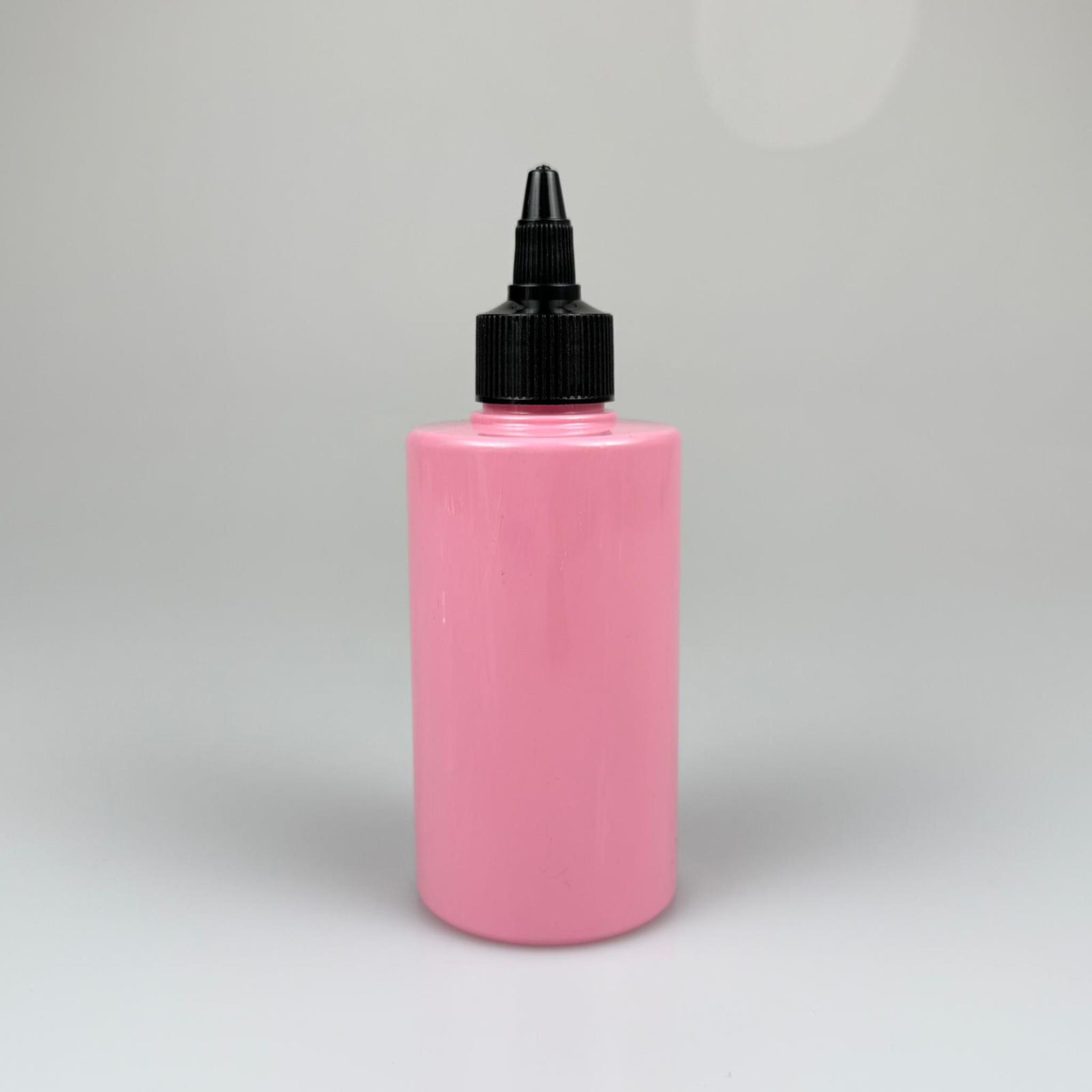 YAĞ, SOS, ACI SOS, SİRKE, SRIRACHA, MÜREKKEP, TUTKAL AKITICI VB BOŞ ŞİŞELERİ - SİYAH SİVRİ TWİST AKITICI KAPAK + 200 ML KÜT PEMBE SERT PET PLASTİK ŞİŞE TAKIM