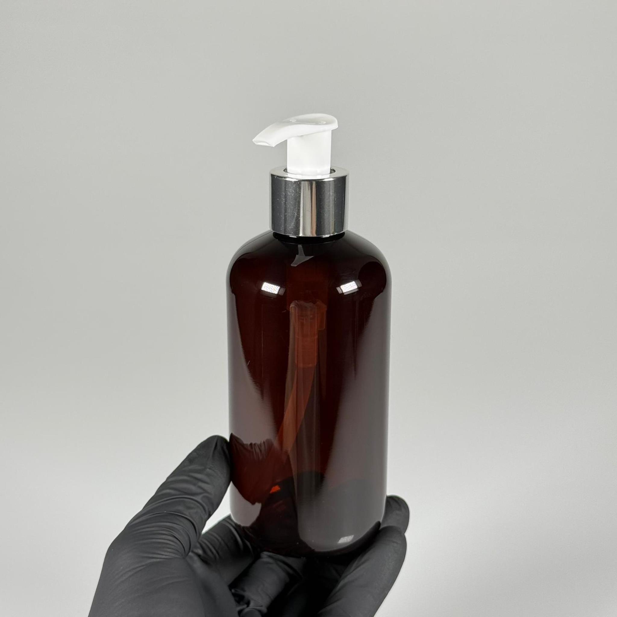 250 CC AMBER ŞİŞE - GÜMÜŞ POMPALI - 250 ML POMPALI PLASTİK ŞİŞE - ZEYNEP MODEL PET ŞİŞE