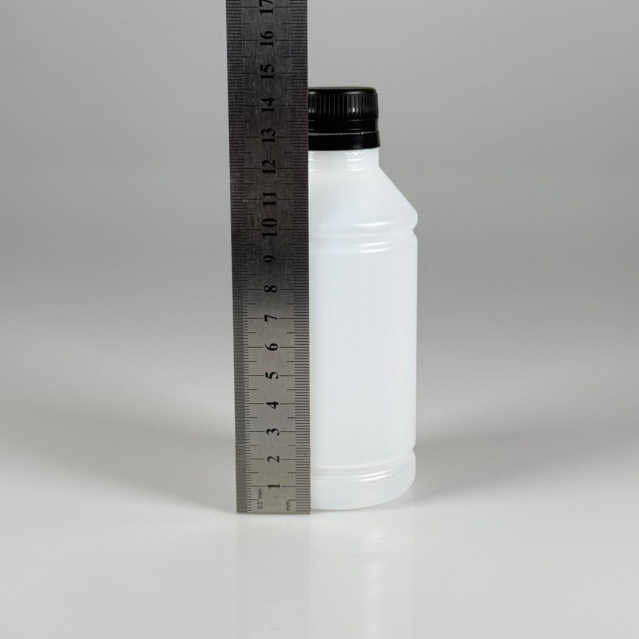 250 CC TİNER ŞİŞESİ - SİYAH KİLİTLİ KAPAKLI - 250 ML KİMYASALA DAYANIKLI PLASTİK ŞİŞE - 0,25 LT POLİETİLEN ŞİŞE