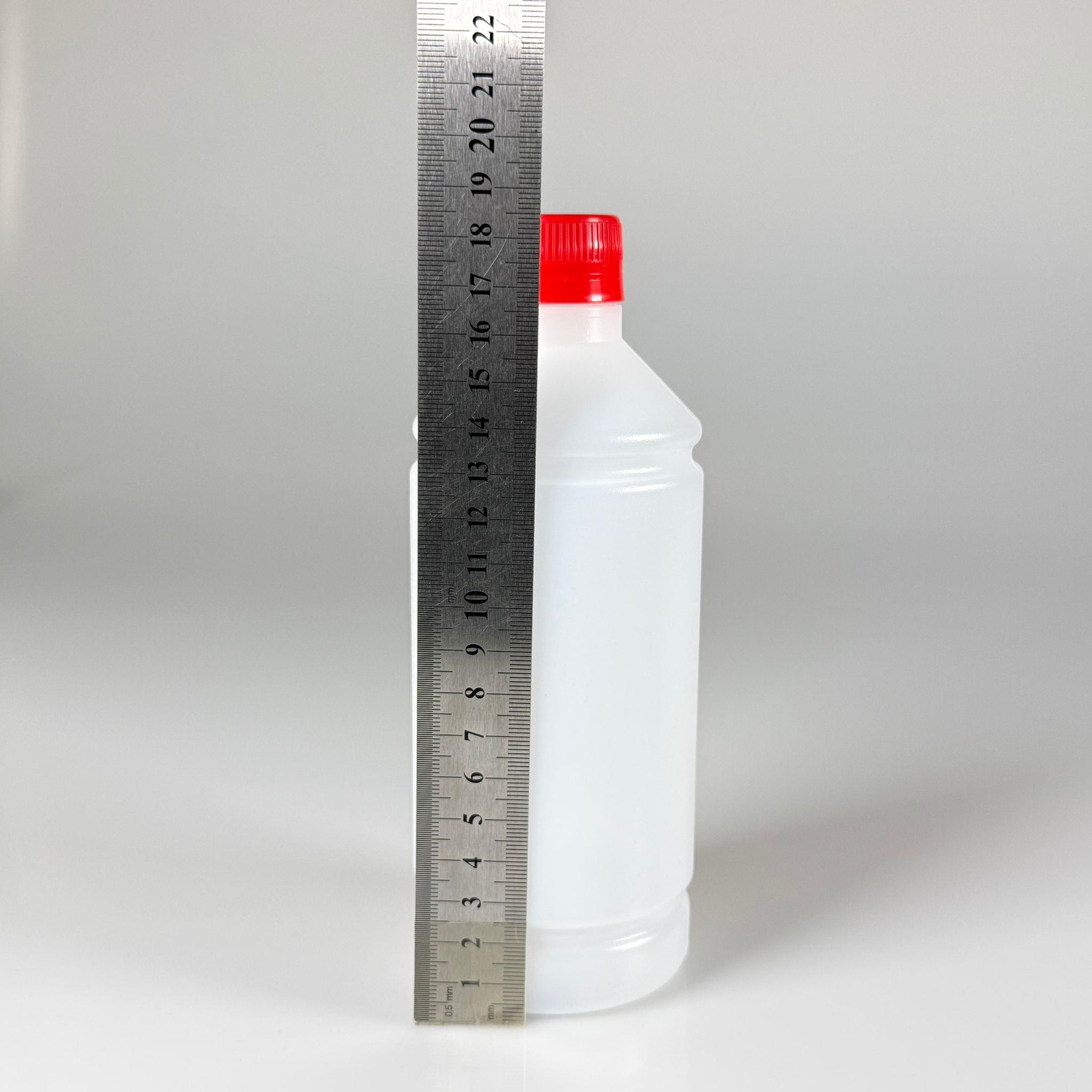 500 CC TİNER ŞİŞESİ - KIRMIZI KİLİTLİ KAPAKLI - 500 ML KİMYASALA DAYANIKLI PLASTİK ŞİŞE - 0,5 LT POLİETİLEN ŞİŞE