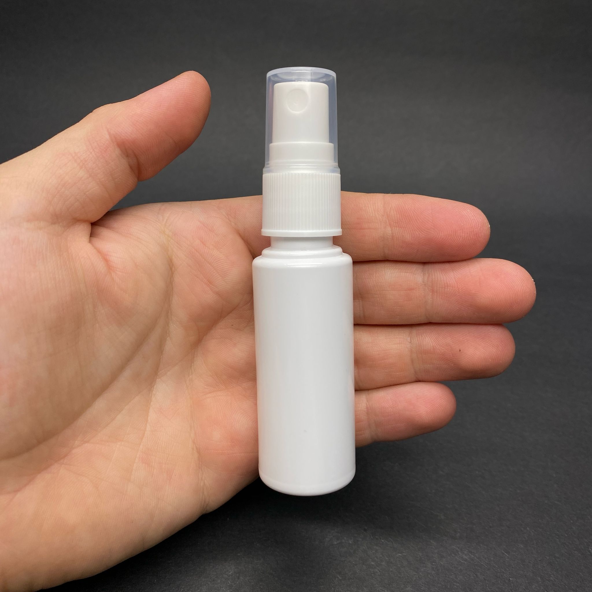30 CC BEYAZ PET ŞİŞE - BEYAZ SPREYLİ TESTER 30 ML PLASTİK ŞİŞE