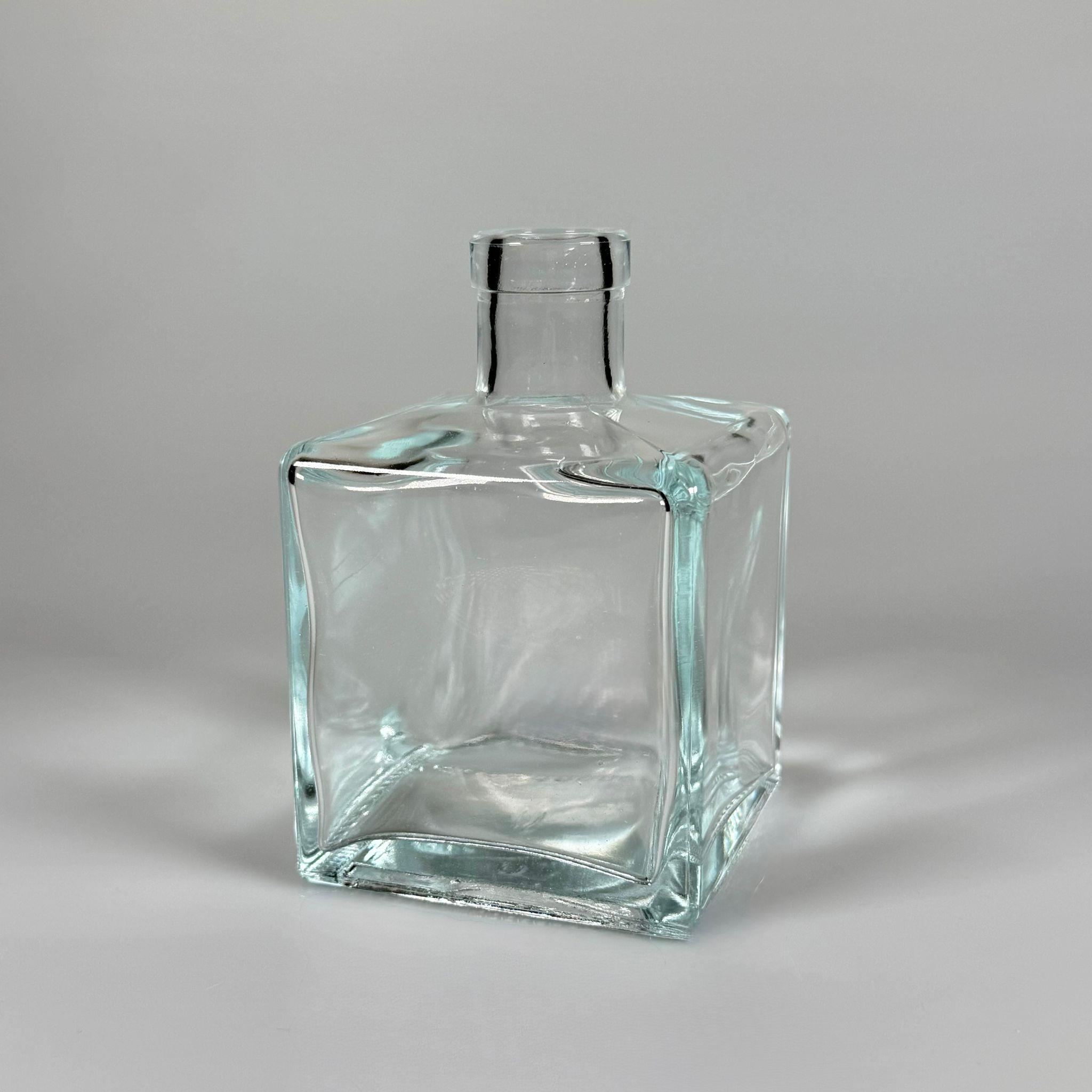 500 CC LÜX ŞİŞE - KARE - 500 ML BÜYÜK BOY DİFFUSER ŞİŞE