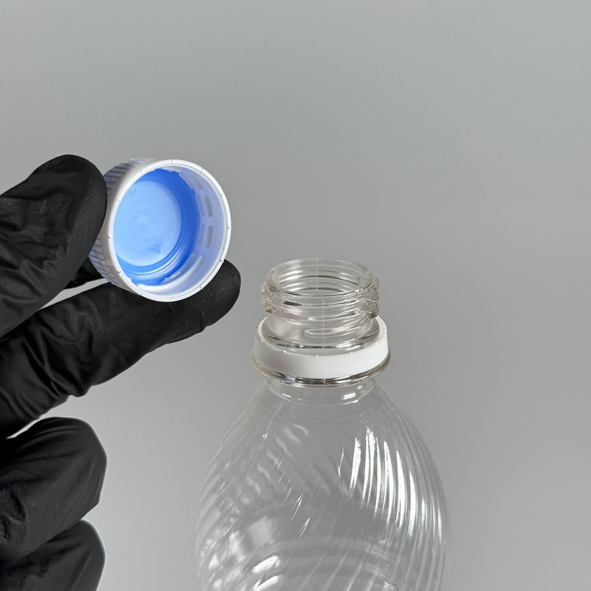 0,5 LT KİLİTLİ KAPAKLI PET ŞİŞE - BEYAZ KAPAKLI 500 CC BOŞ PET ŞİŞE