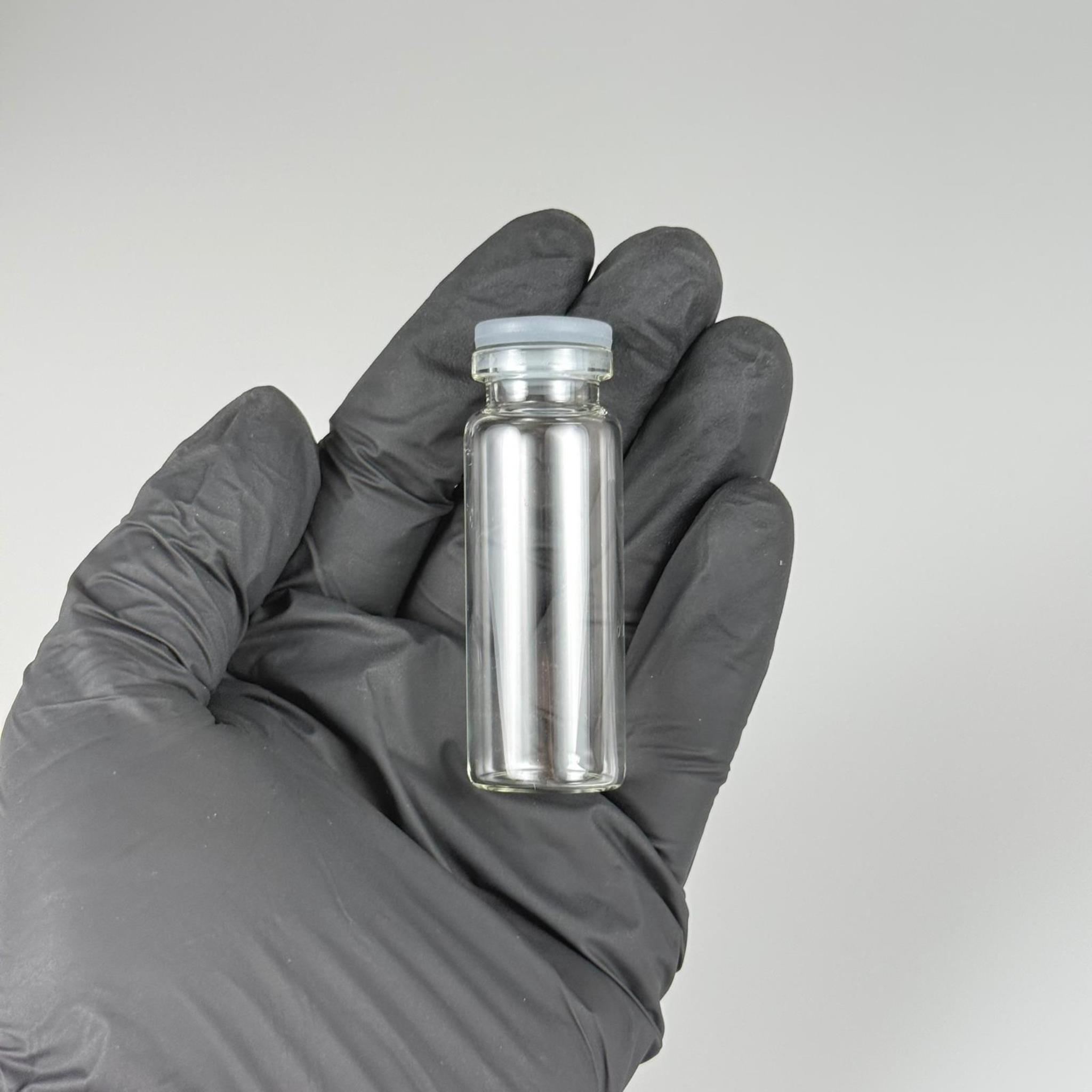 22x60 MM İNCE BOROSİLİKAT FLAKON CAM ŞİŞE 15 ML + BUTİL KAUÇUK TIPA 20 MM - ŞEFFAF CAM İLAÇ, ECZA, PENİSİLİN, MEDİKAL, LABORATUVAR, FARMASÖTİK ŞİŞELERİ