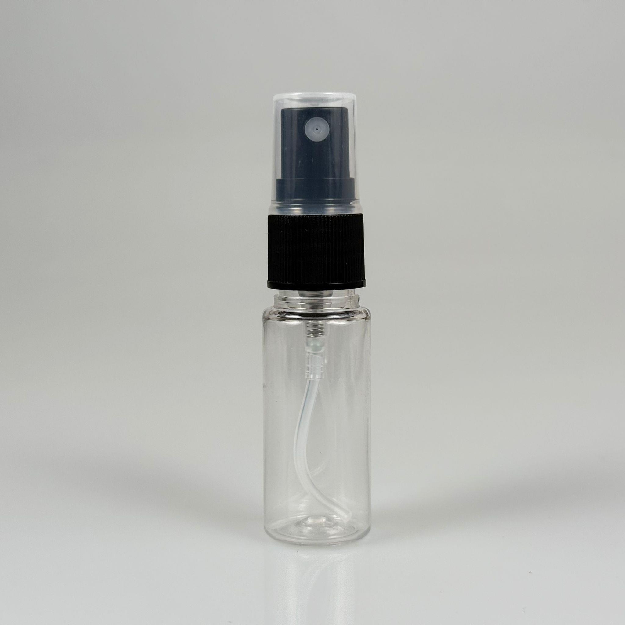 15 CC SERT PLASTİK ŞİŞE SİYAH SPREYLİ TAKIM - 15 ML SPREYLİ PET ŞİŞE