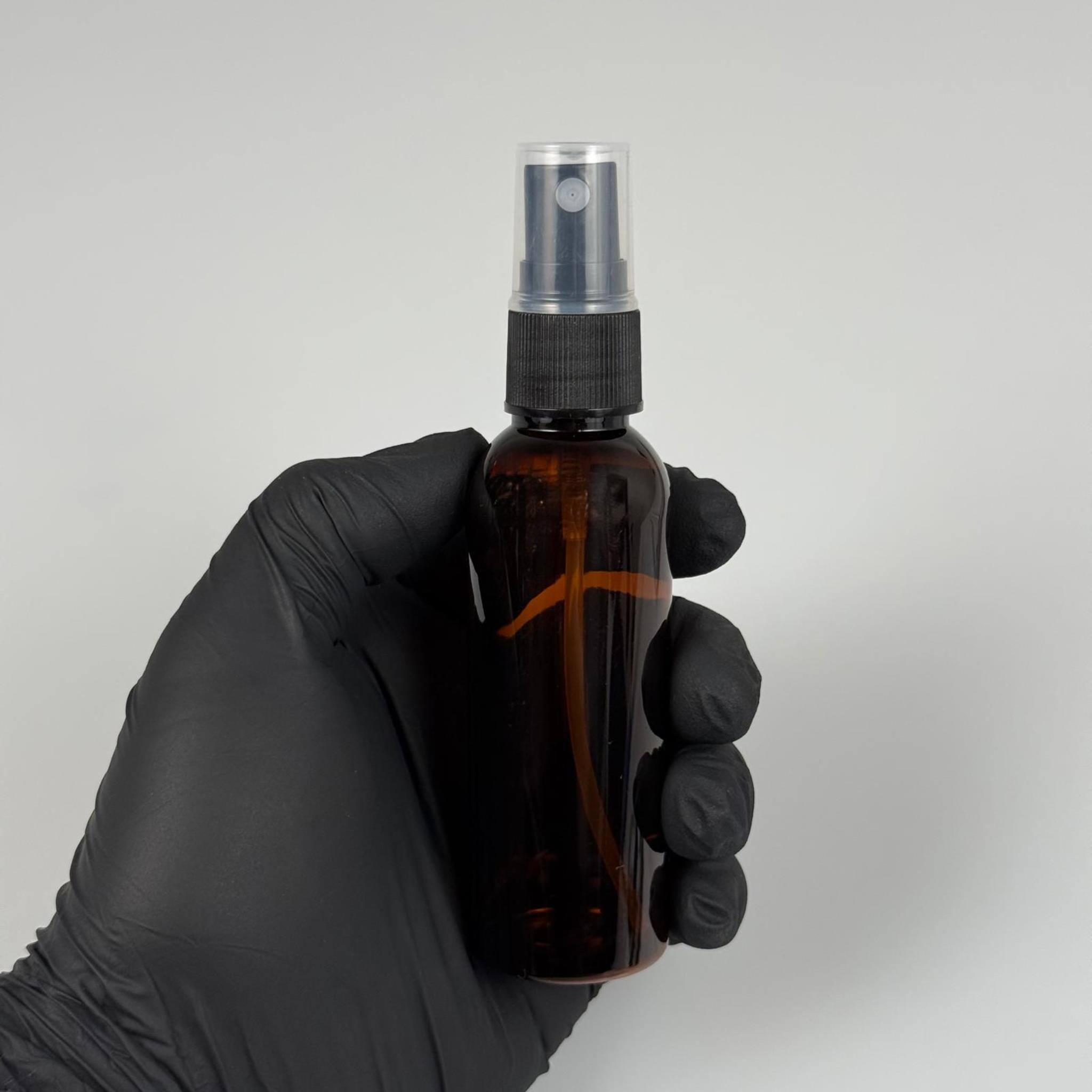 50 CC AMBER PLASTİK ŞİŞE - SİYAH SPREYLİ TAKIM - 50 ML SPREYLİ KAHVERENGİ PLASTİK ŞİŞE