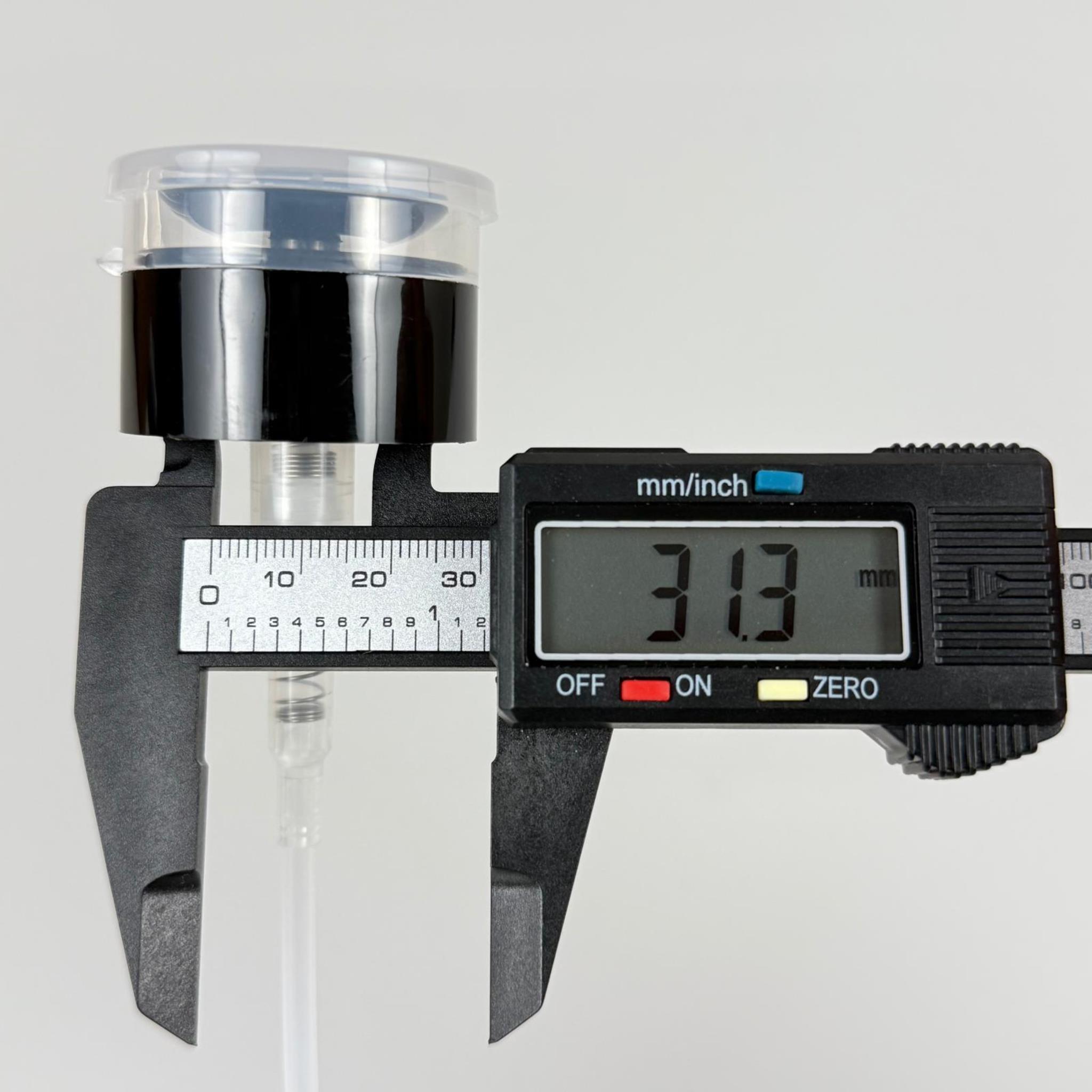 33 MM BASMALI ASETON POMPASI - SİYAH