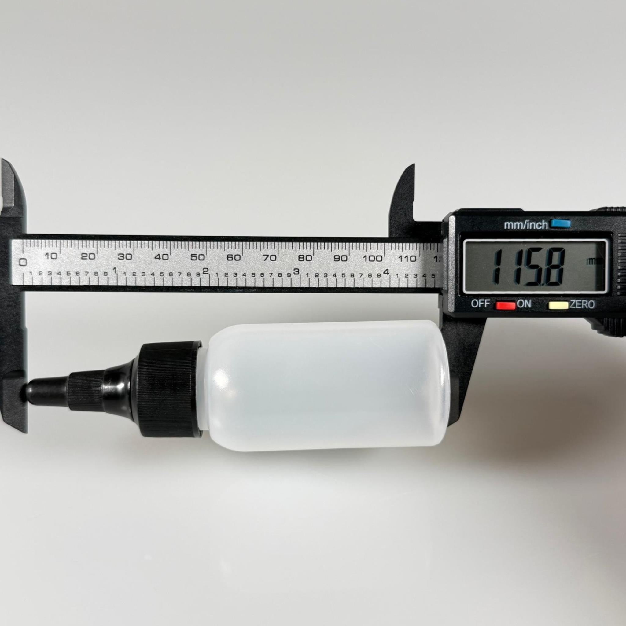 50 ML SIKILABİLİR YUMUŞAK POLİETİLEN PE PLASTİK ŞİŞE - SİYAH ASANSÖR AKITICI SOS KAPAKLI - 50 cc sos, yağ, kartuş, mürekkep vb için boş şişeler