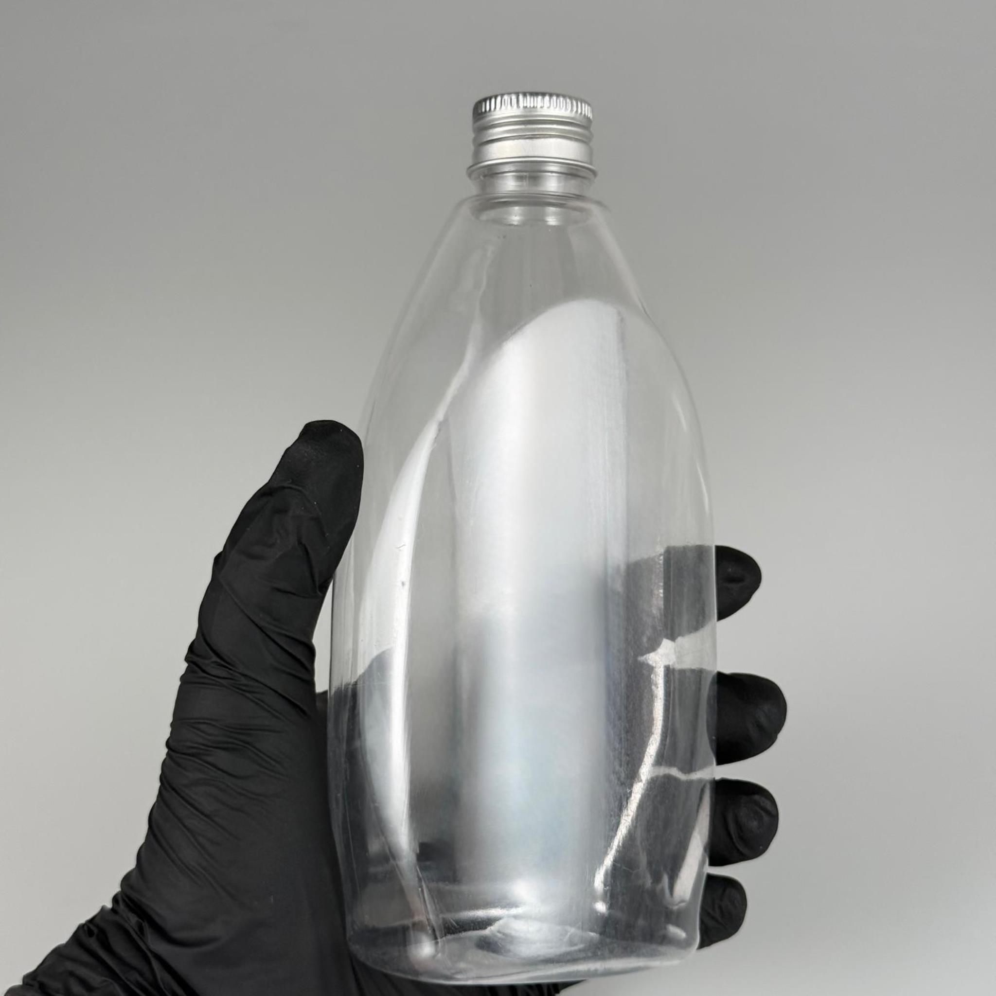 400 CC YASSI PET SIVI SABUN ŞİŞESİ (AĞIZ ÇAPI 24 MM) + KÖPÜK CONTALI GÜMÜŞ METAL ALÜMİNYUM KAPAKLI + KOLONYA TIPALI TAKIM - 400 ML KAPAKLI PLASTİK ŞİŞELER